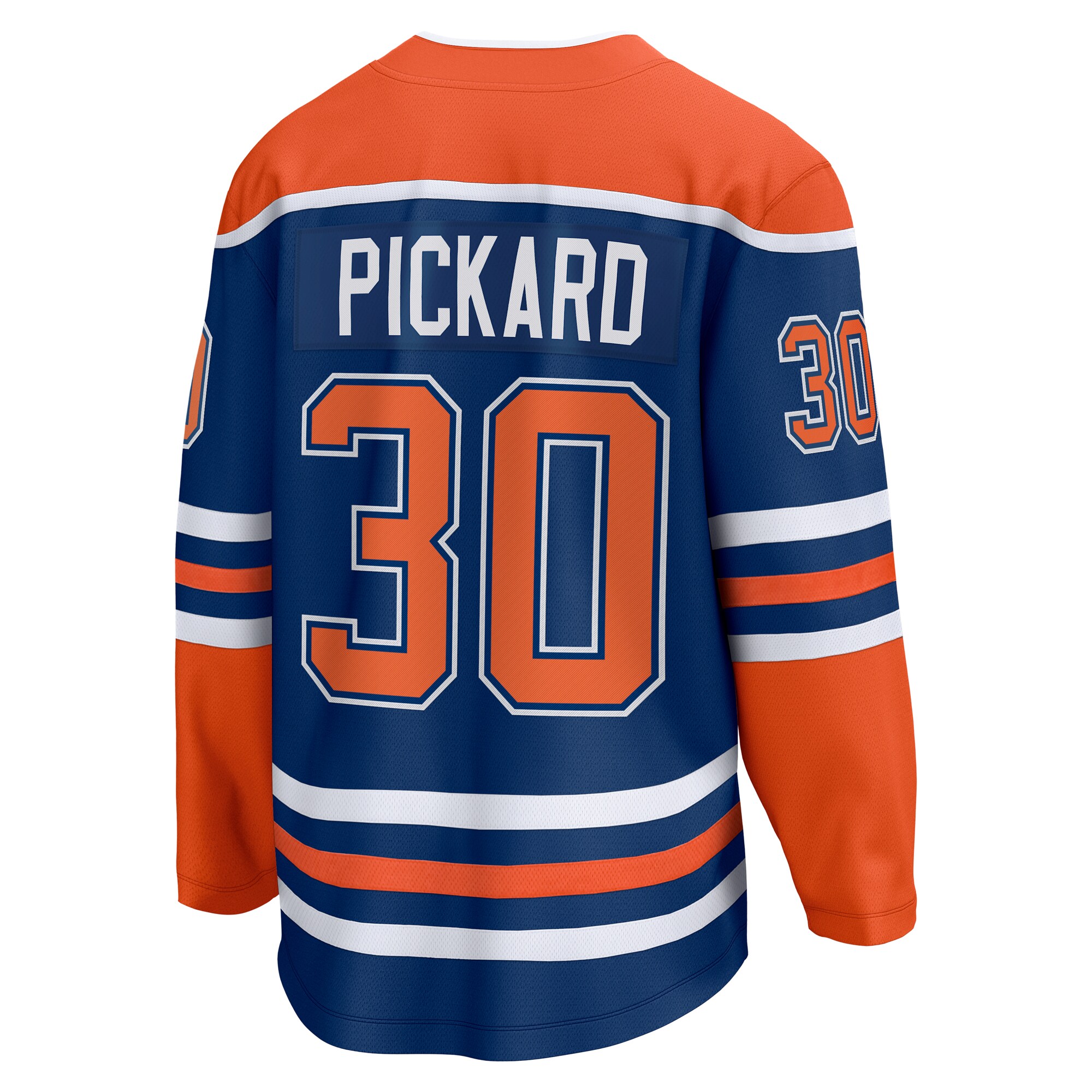 Calvin Pickard Edmonton Oilers Fanatics Home Premier Breakaway Player Jersey – Royal Clowdercats