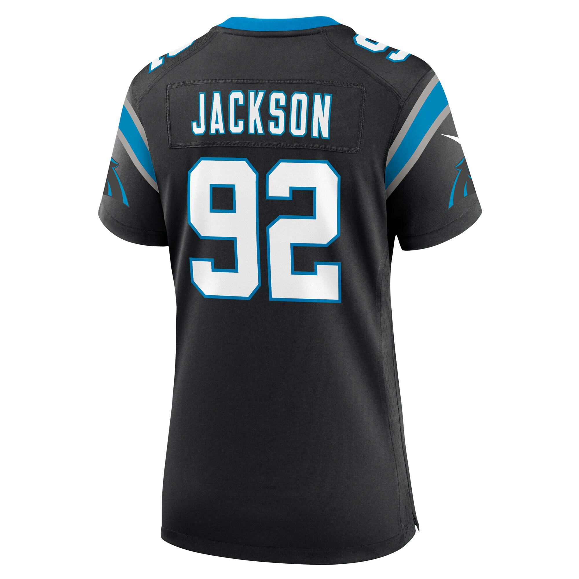 Cam Jackson Carolina Panthers Nike Women’s Team Game Jersey – Black Clowdercats