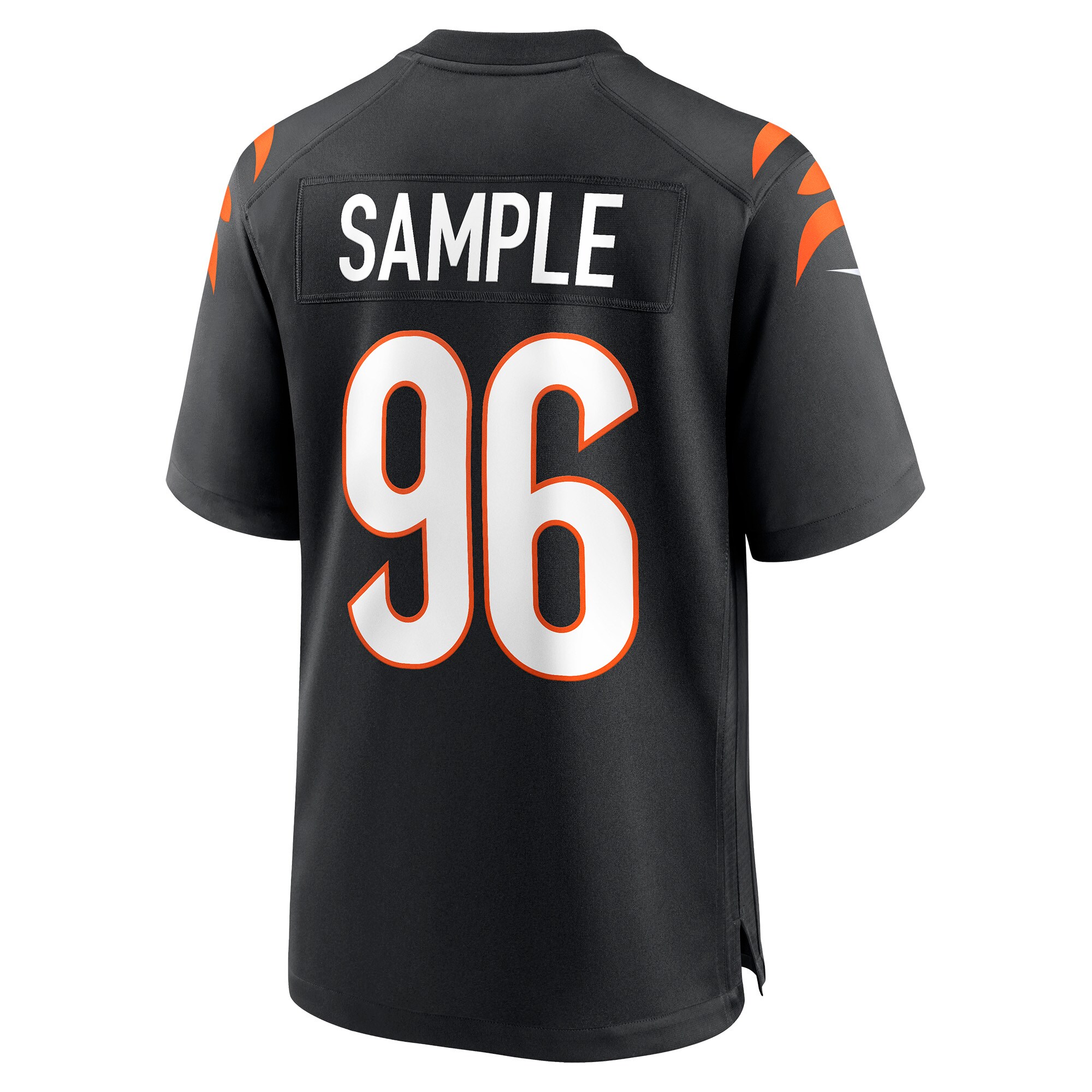 Cam Sample Cincinnati Bengals Nike Game Jersey – Black Clowdercats
