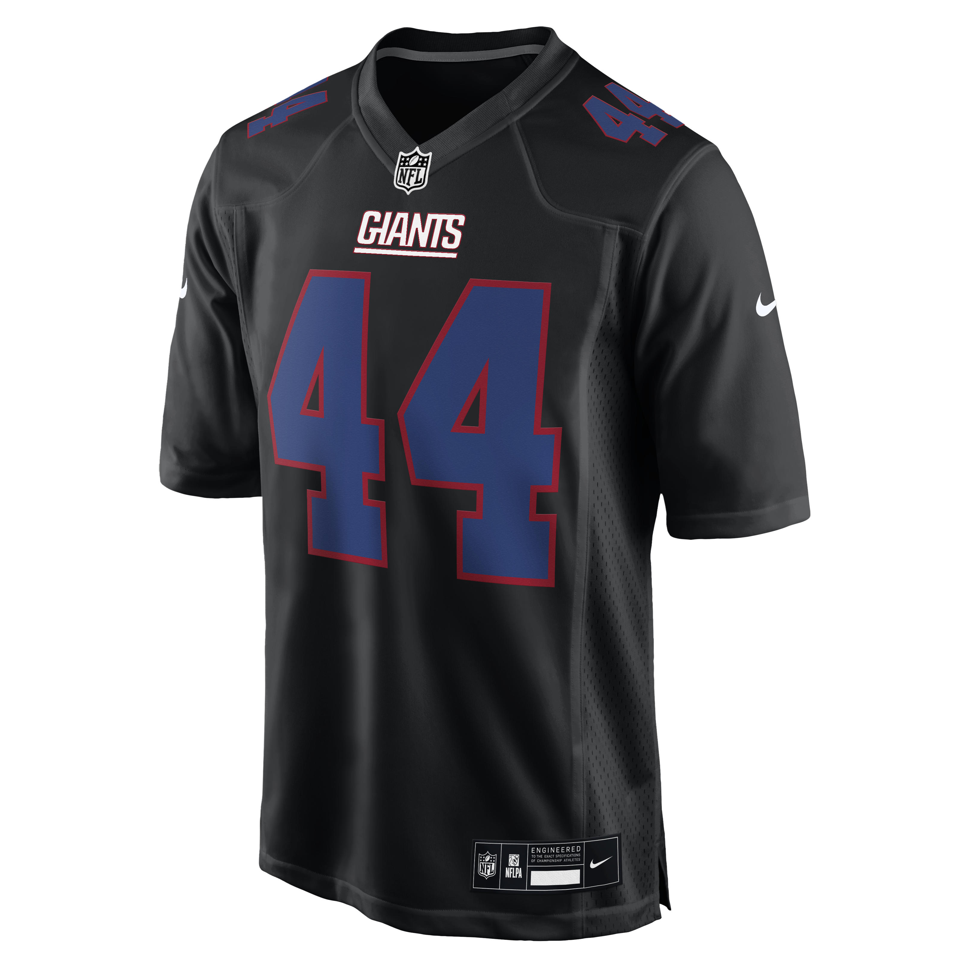 Cam Skattebo New York Giants Nike Fashion Game Jersey – Carbon Black Clowdercats