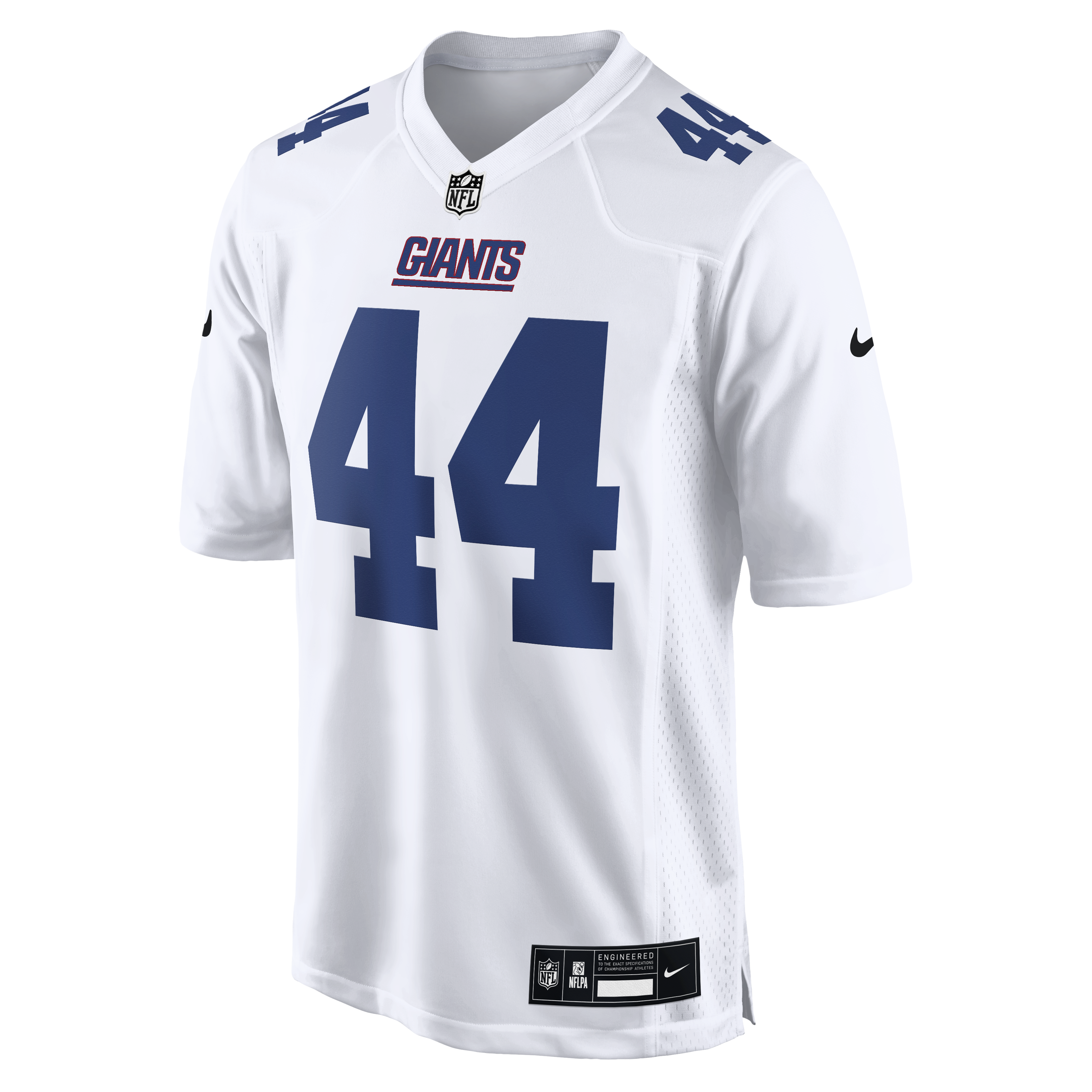 Cam Skattebo New York Giants Nike Fashion Game Jersey – Tundra White Clowdercats