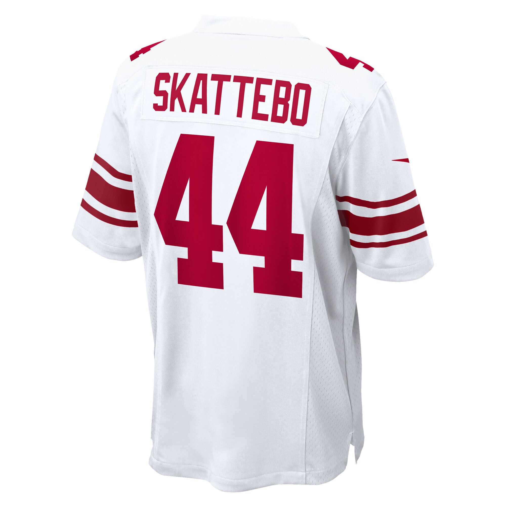 Cam Skattebo New York Giants Nike Game Jersey – White Clowdercats