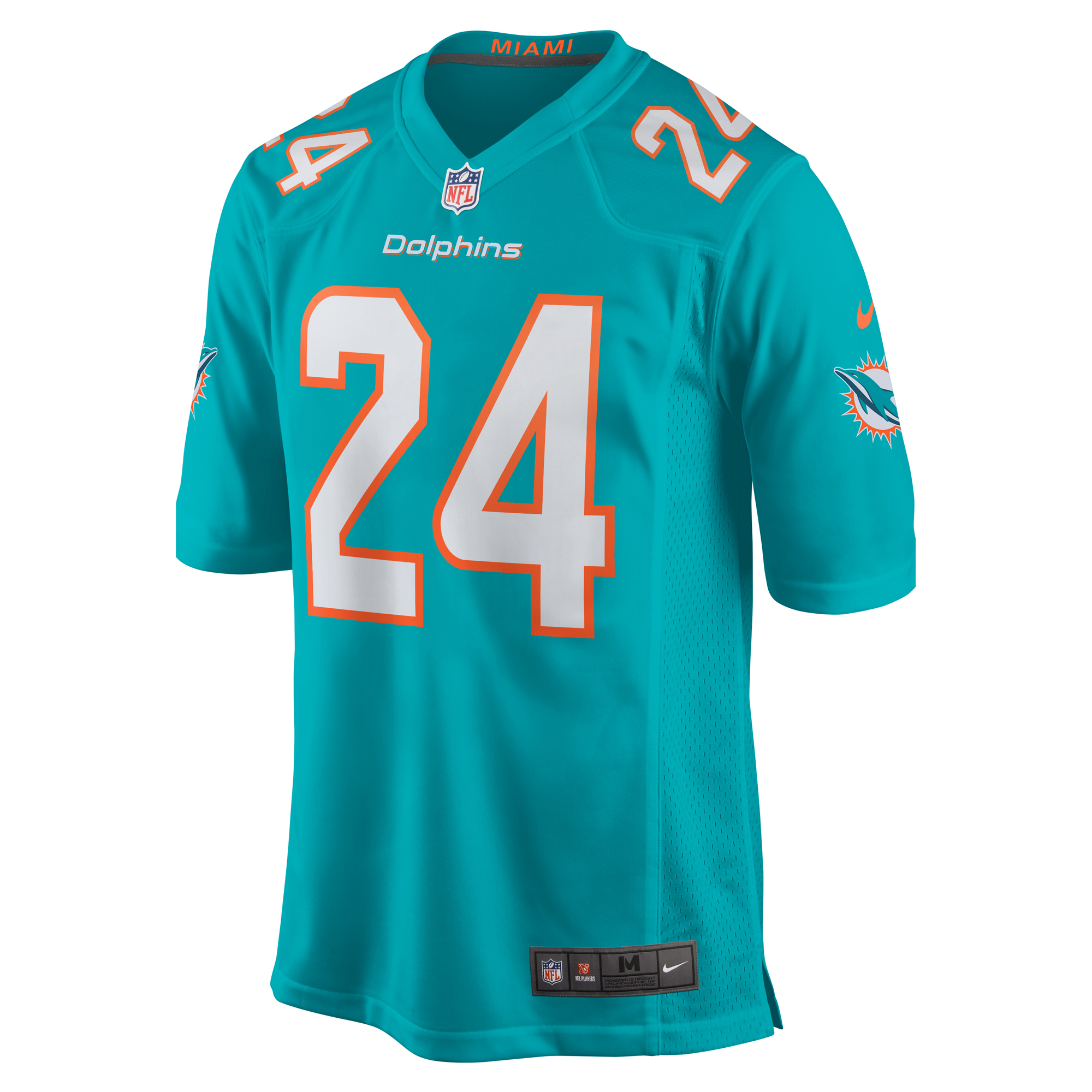 Cam Smith Miami Dolphins Nike Game Jersey – Aqua Clowdercats