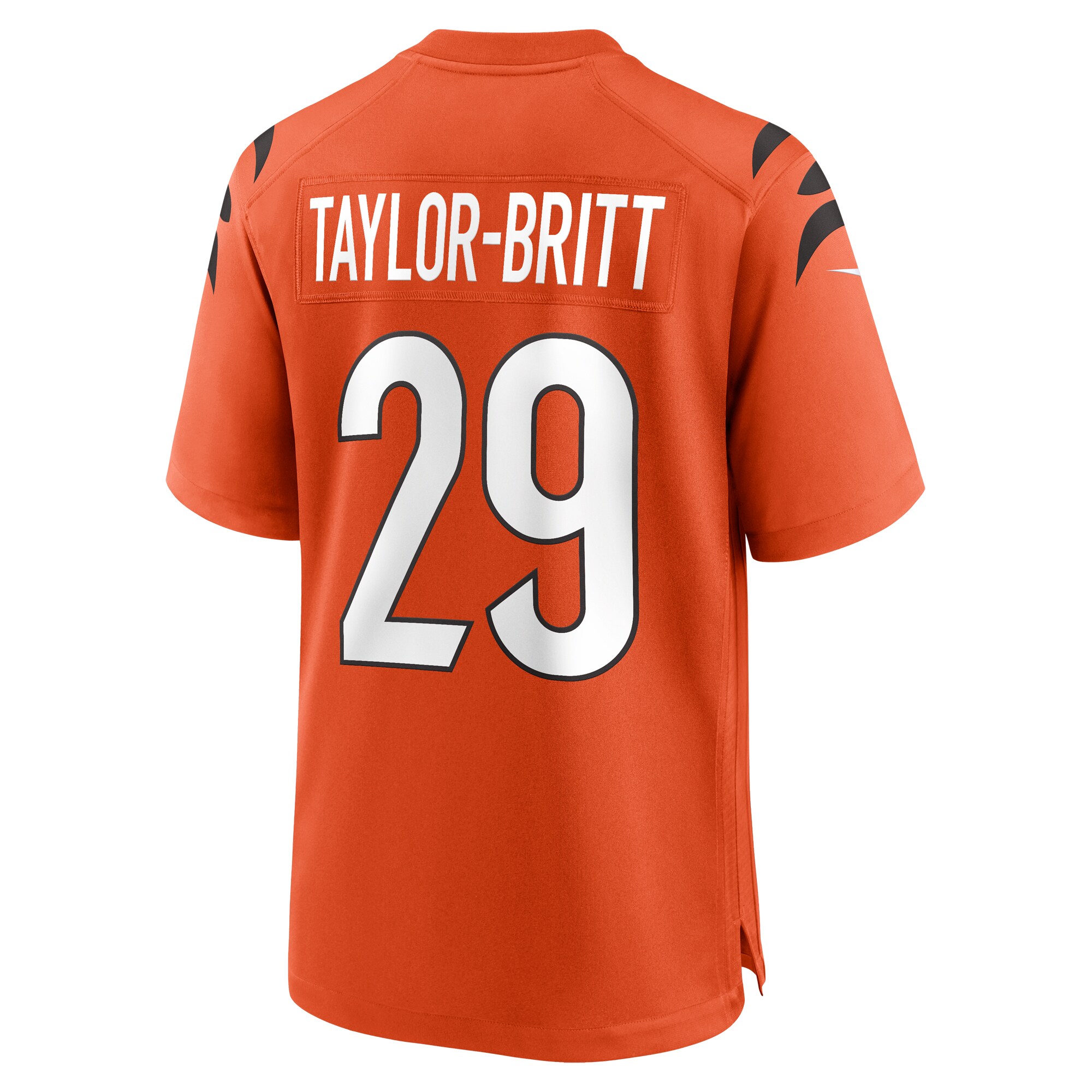 Cam Taylor-Britt Cincinnati Bengals Nike Alternate Game Jersey – Orange Clowdercats