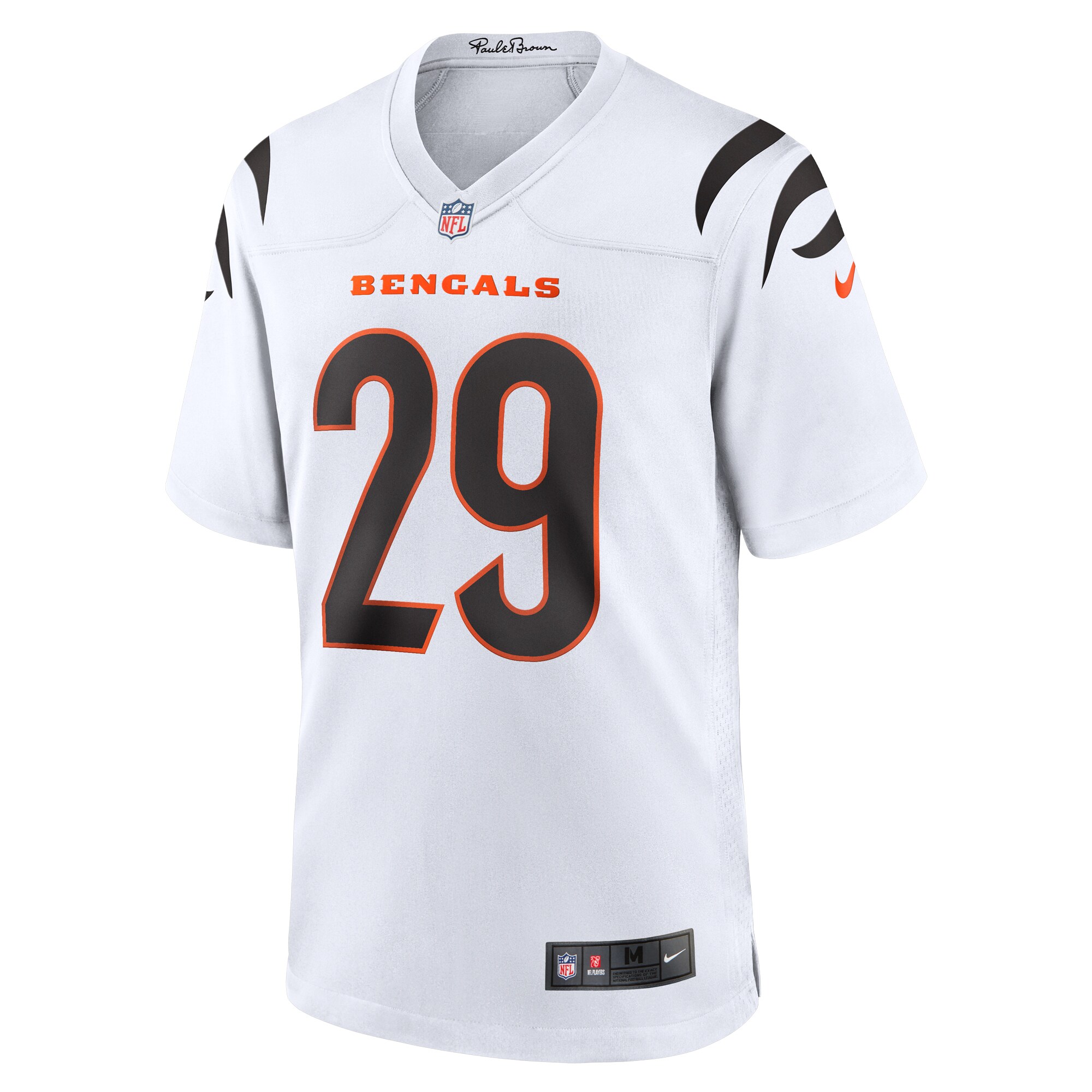 Cam Taylor-Britt Cincinnati Bengals Nike Game Jersey – White Clowdercats