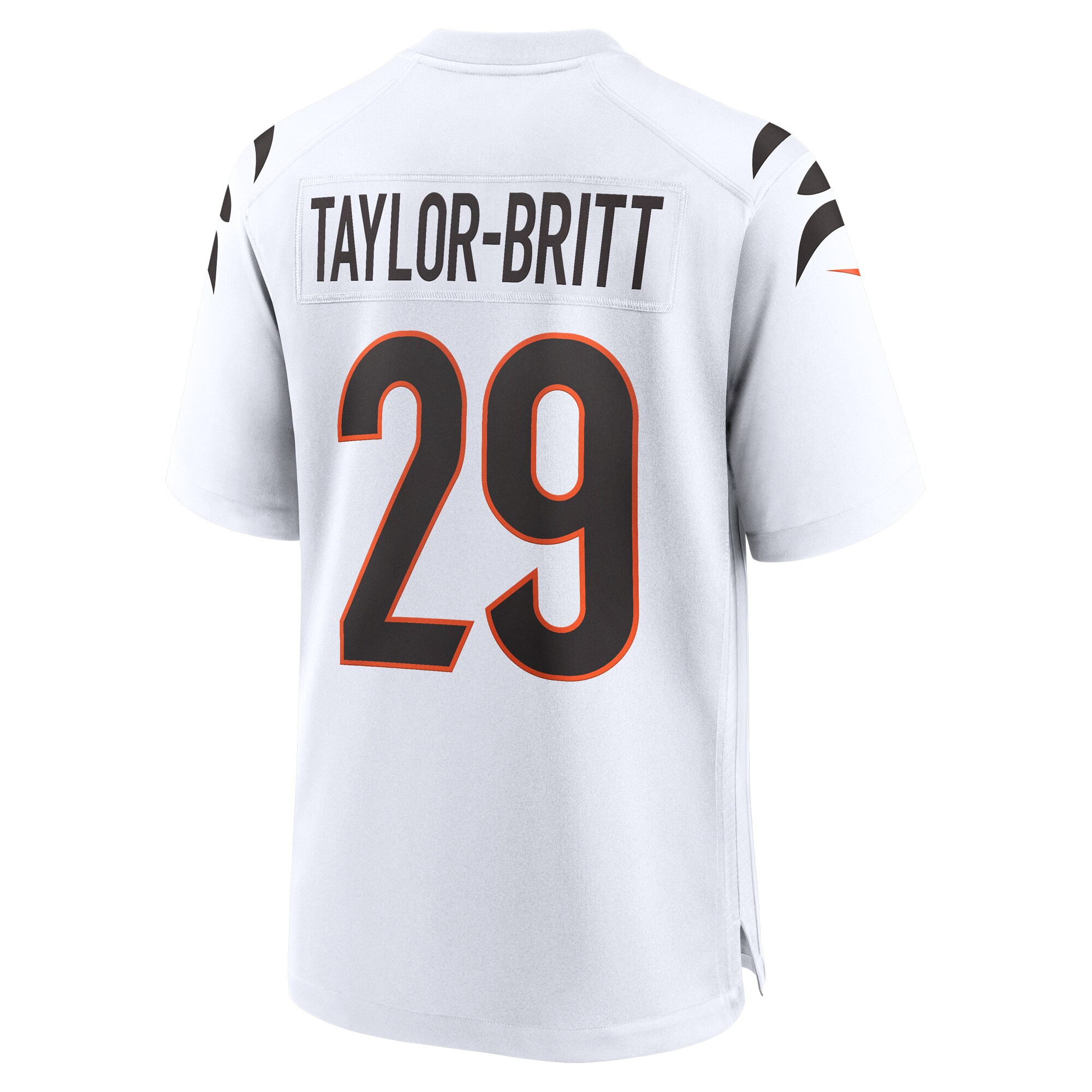Cam Taylor-Britt Cincinnati Bengals Nike Game Jersey – White Clowdercats