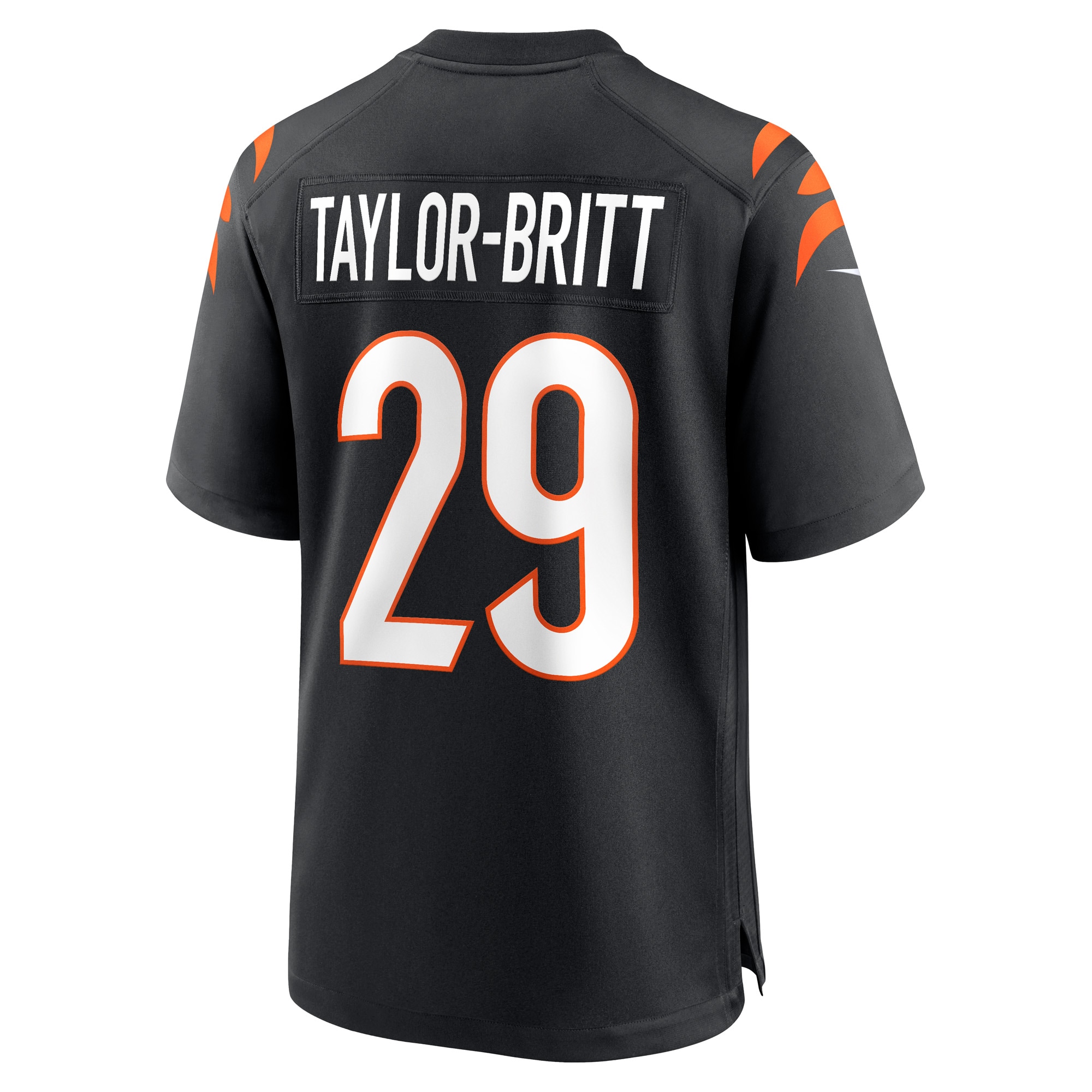 Cam Taylor-Britt Cincinnati Bengals Nike Game Player Jersey – Black Clowdercats