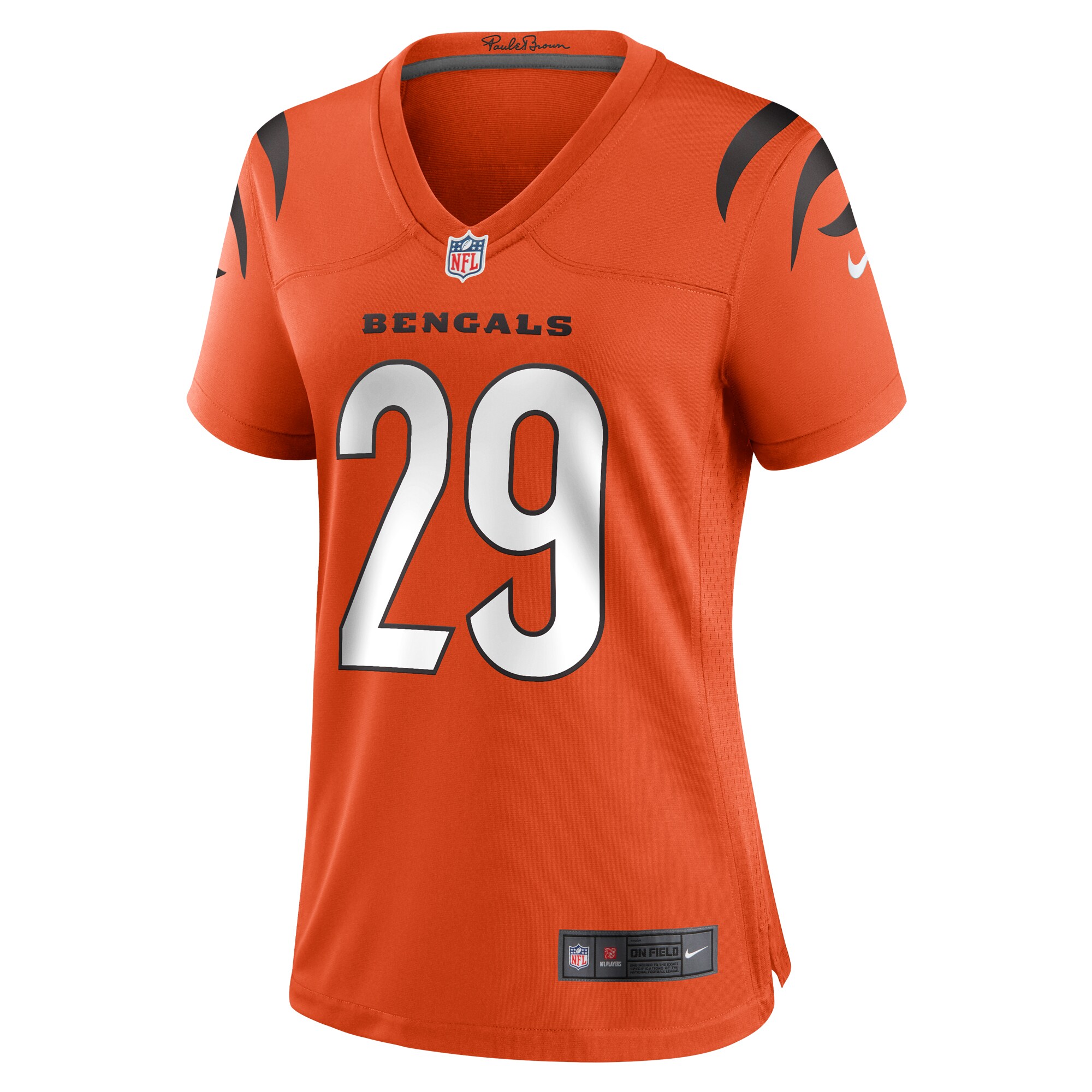 Cam Taylor-Britt Cincinnati Bengals Nike Women’s Alternate Game Jersey – Orange Clowdercats