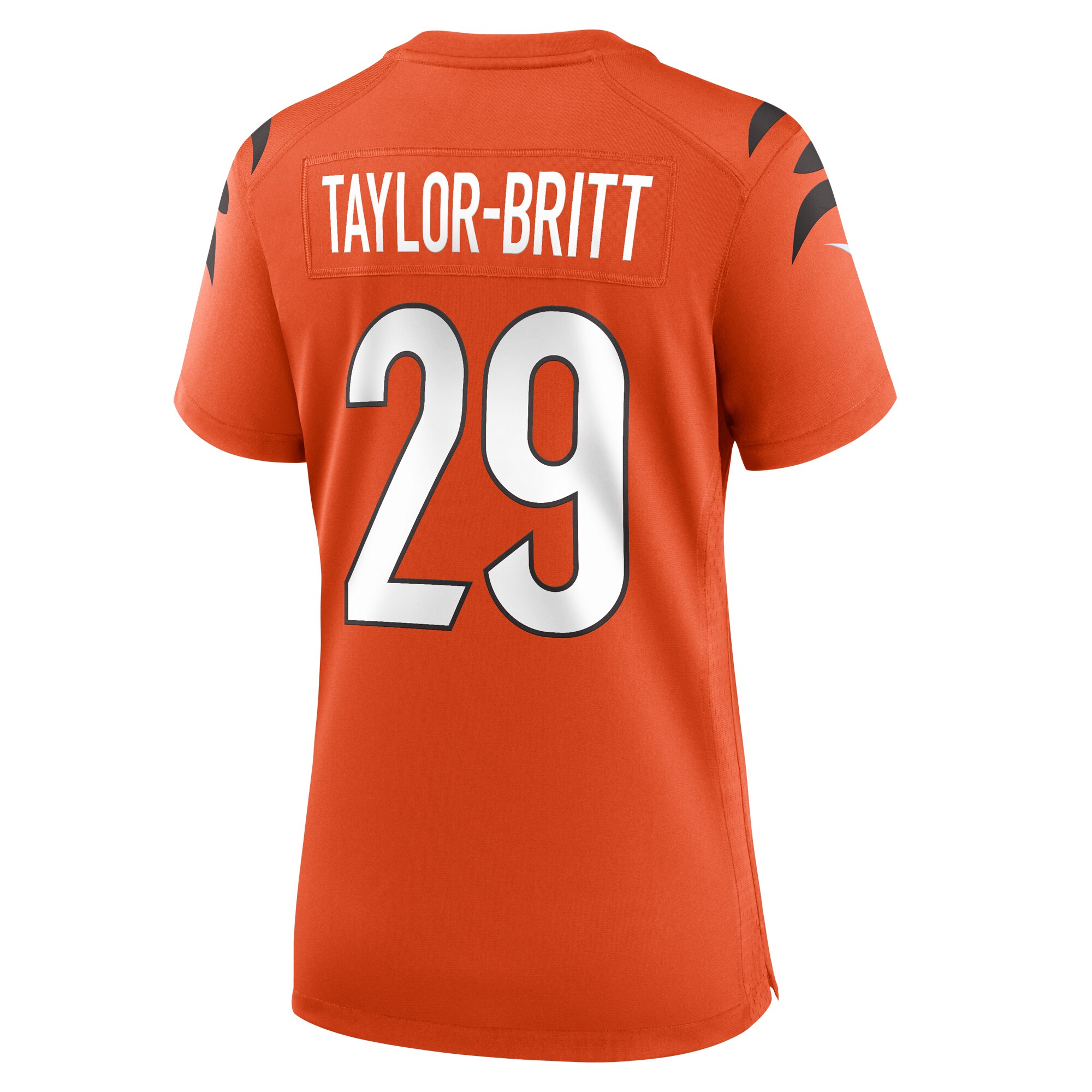 Cam Taylor-Britt Cincinnati Bengals Nike Women’s Alternate Game Jersey – Orange Clowdercats