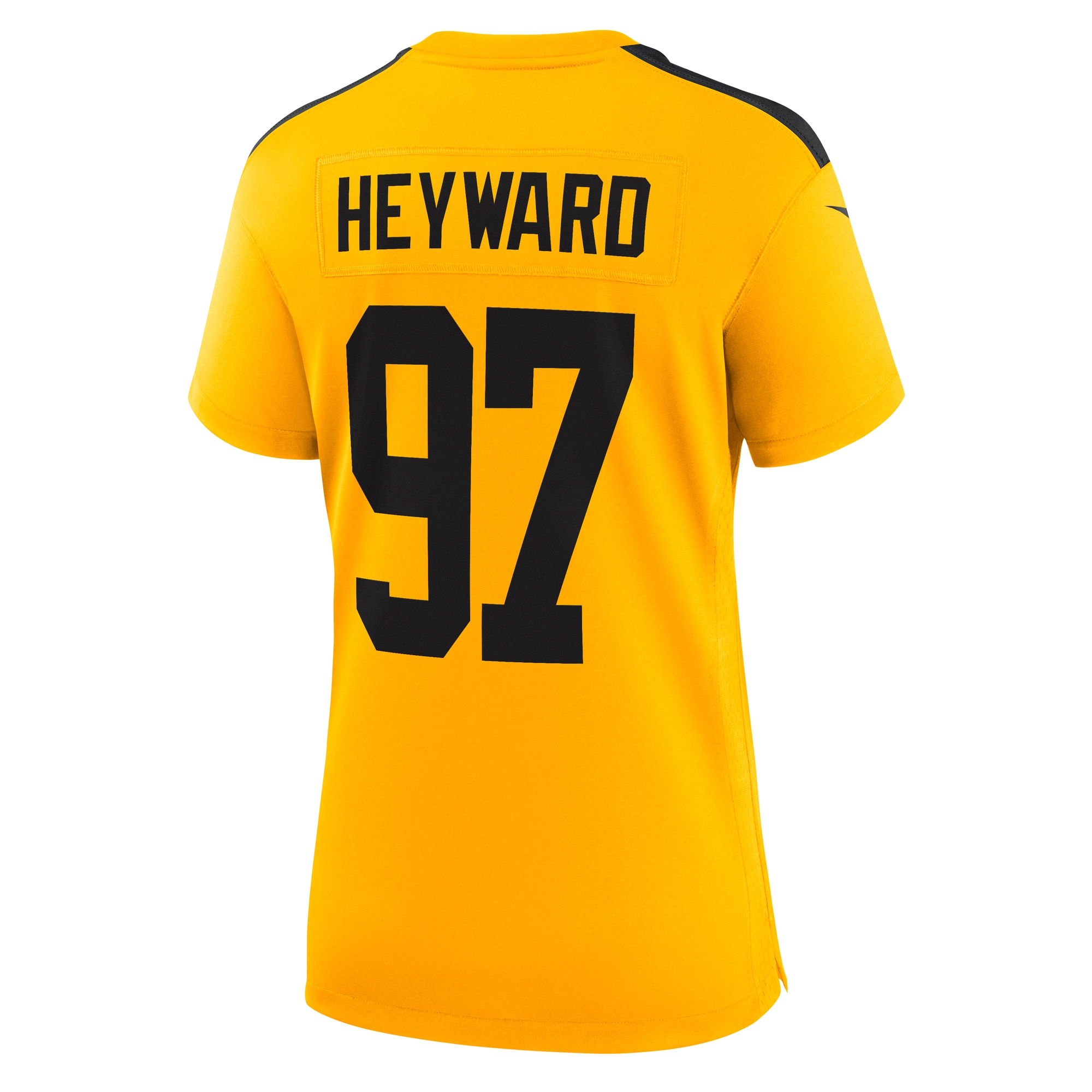 Cameron Heyward Pittsburgh Steelers Nike Women’s Alternate 1933 Throwback Game Jersey – Gold Clowdercats