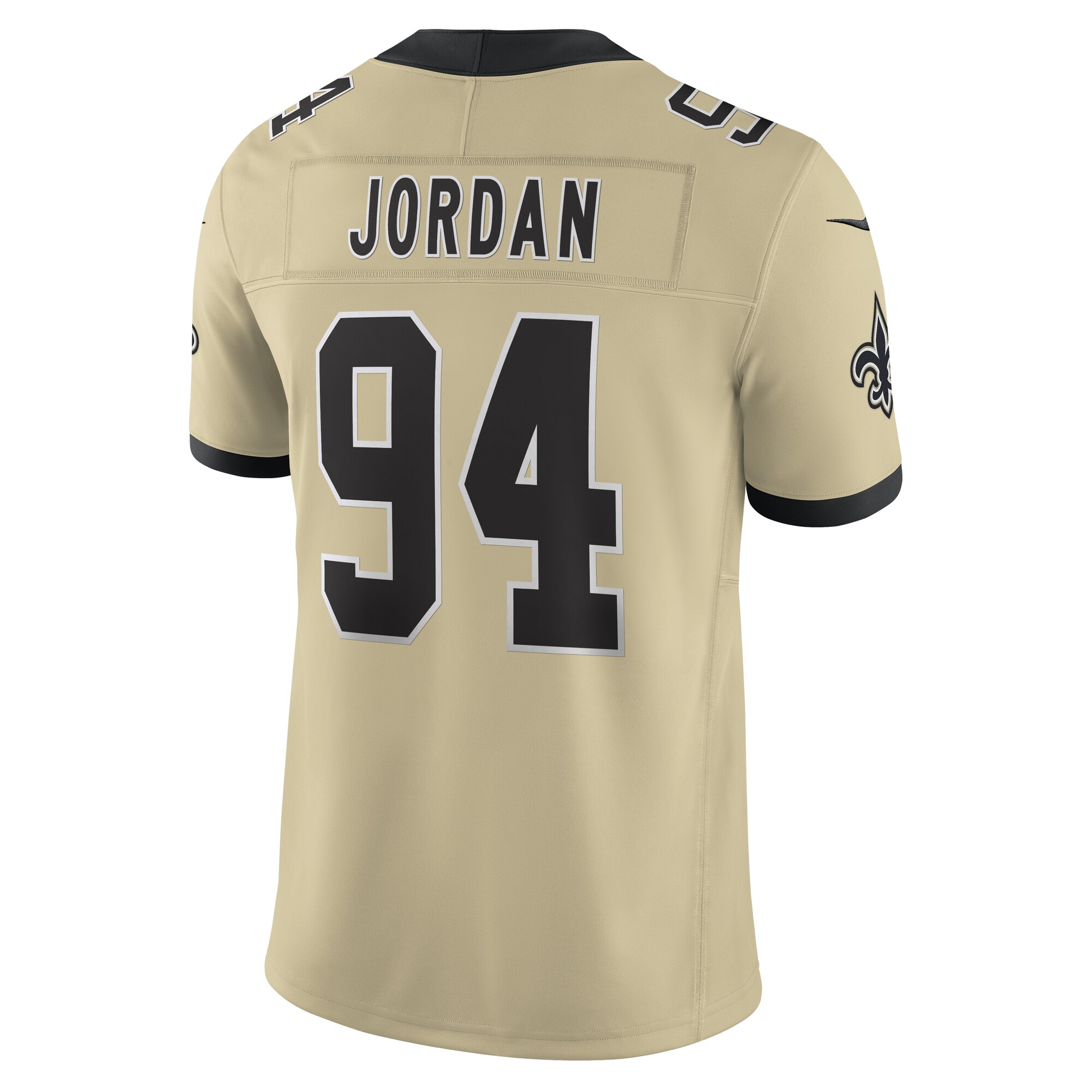 Cameron Jordan New Orleans Saints Nike Gameday Golds Alternate Vapor F.U.S.E. Limited Jersey – Gold Clowdercats