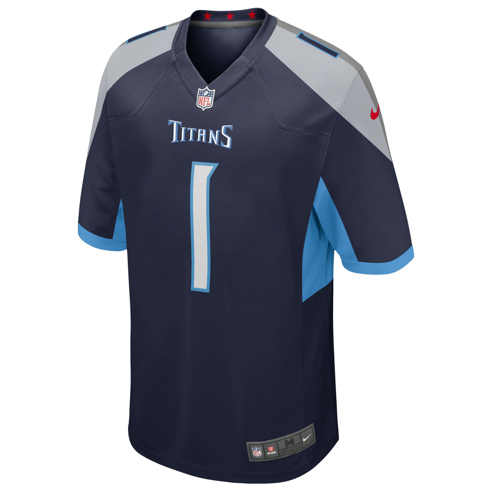Cameron Ward Tennessee Titans Nike 2025 NFL Draft First Round Pick Alternate Game Jersey – Navy Clowdercats