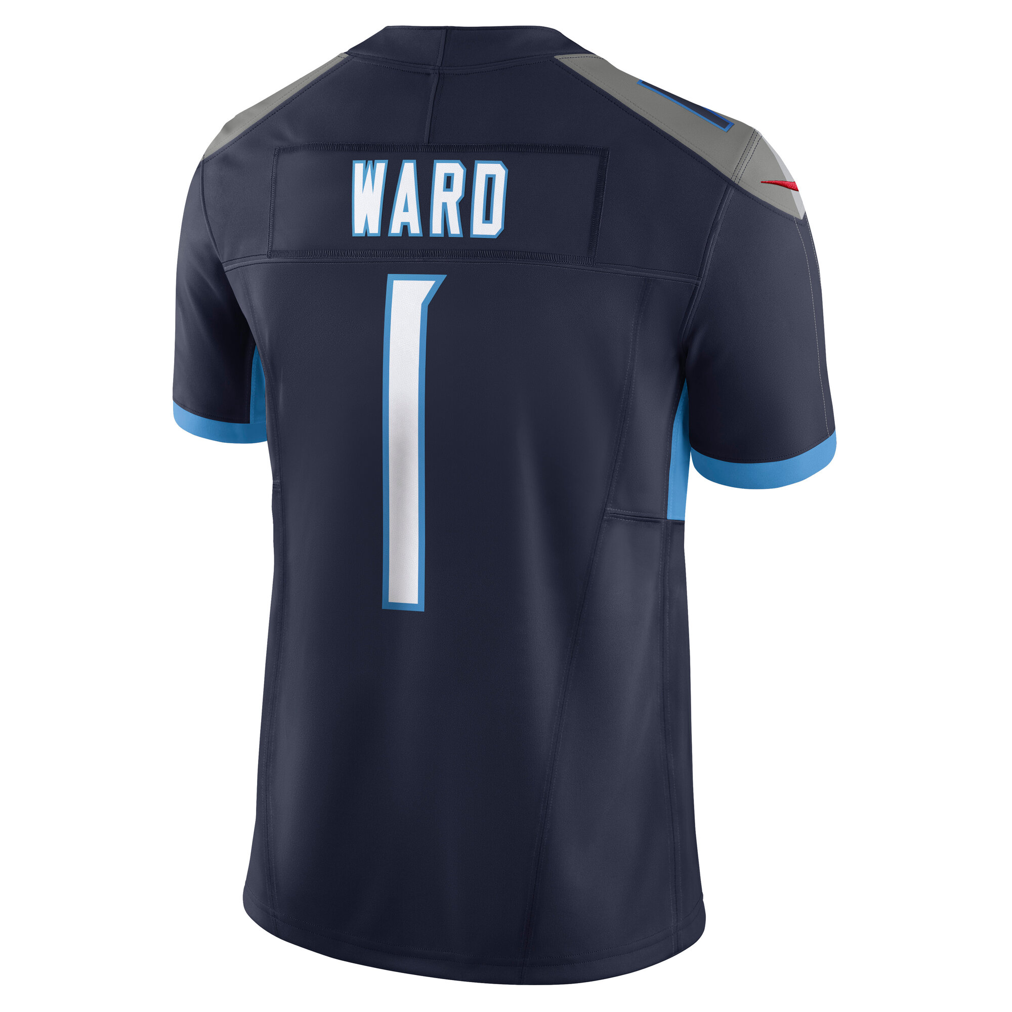 Cameron Ward Tennessee Titans Nike Alternate Limited Jersey – Navy Clowdercats