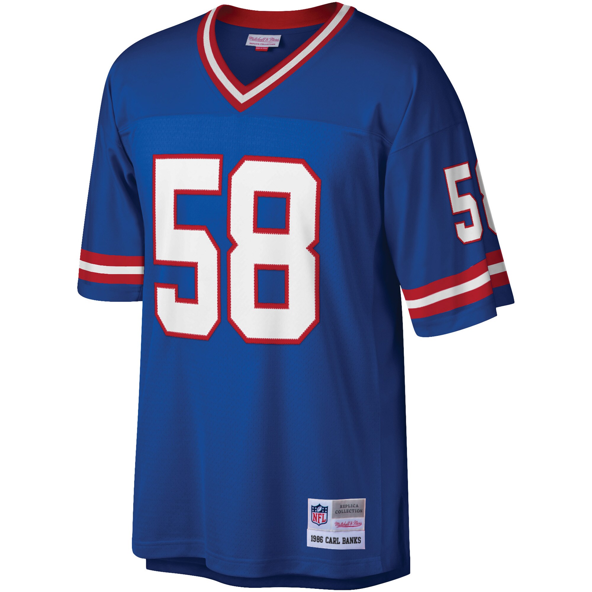 Carl Banks New York Giants Mitchell & Ness Legacy Replica Jersey – Royal Clowdercats