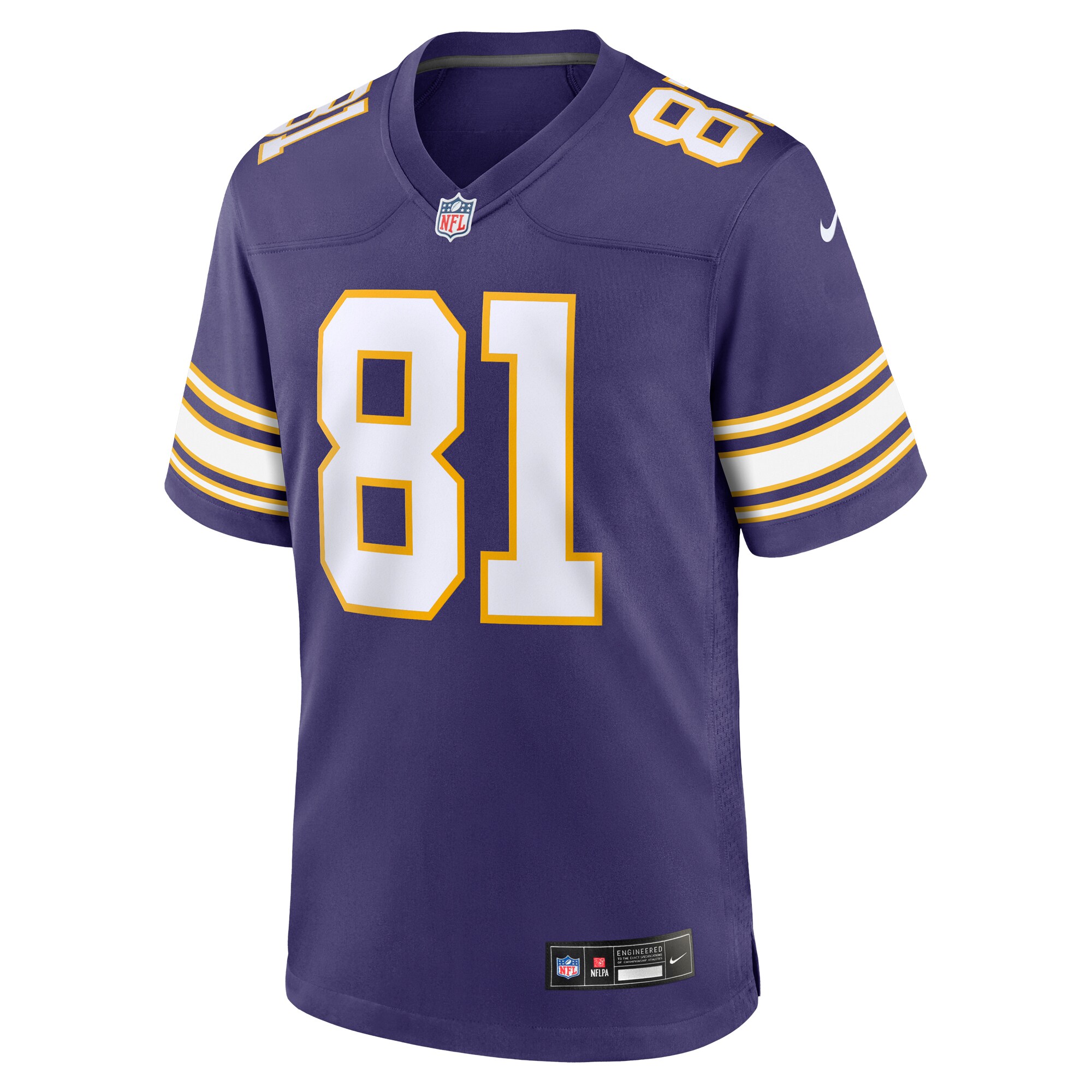 Carl Eller Minnesota Vikings Nike Retired Player Alternate Game Jersey – Purple Clowdercats