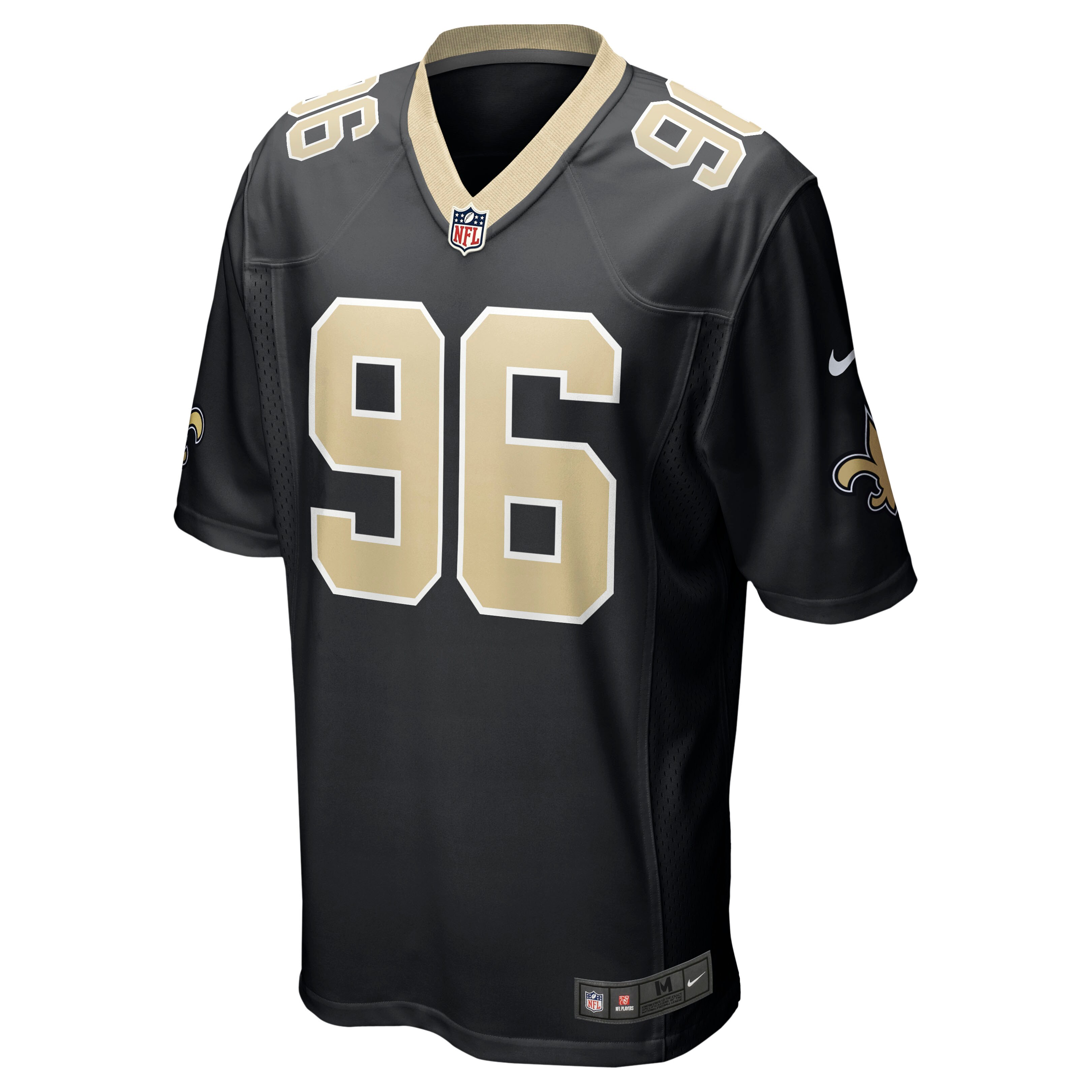 Carl Granderson New Orleans Saints Nike Game Jersey – Black Clowdercats