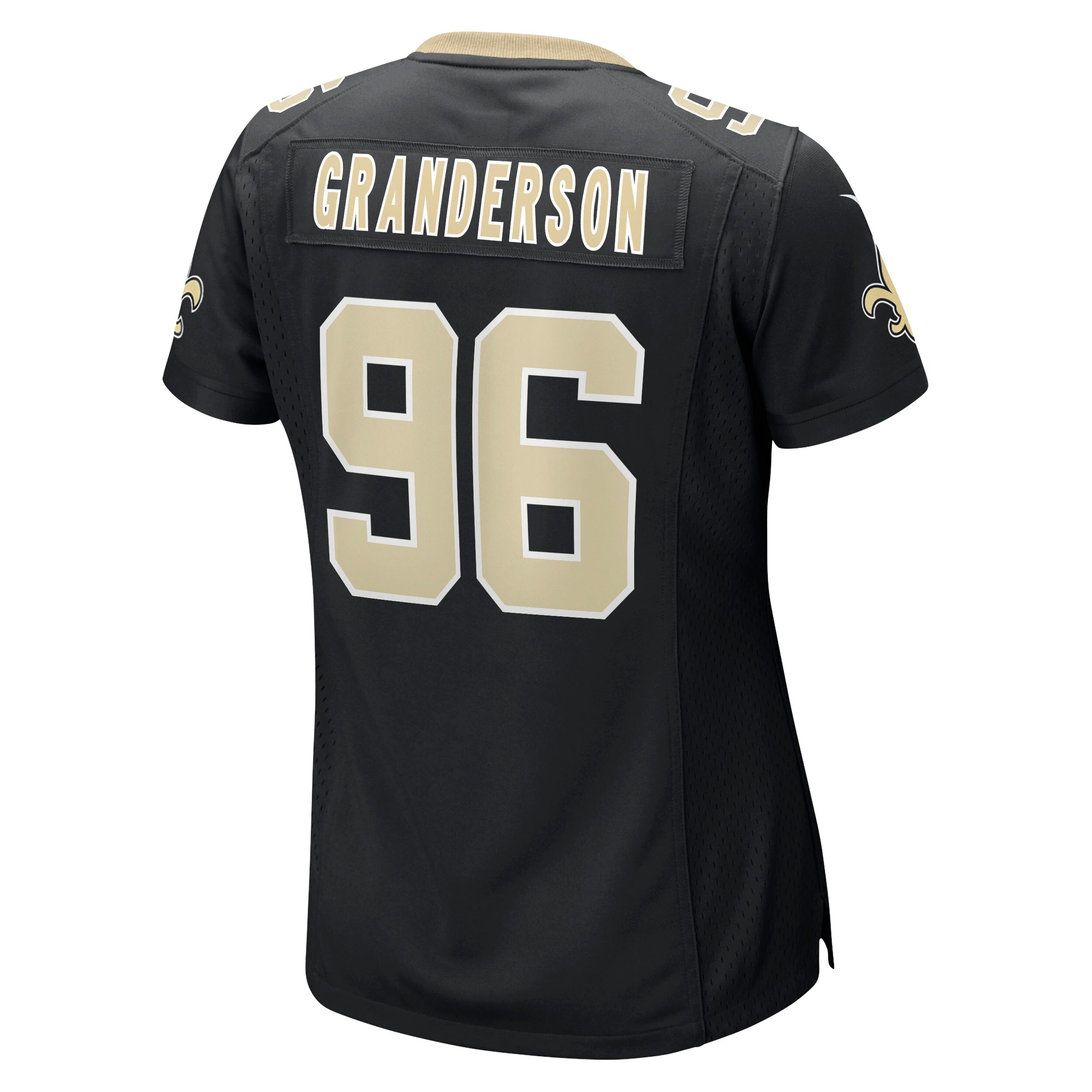 Carl Granderson New Orleans Saints Nike Women’s Game Jersey – Black Clowdercats