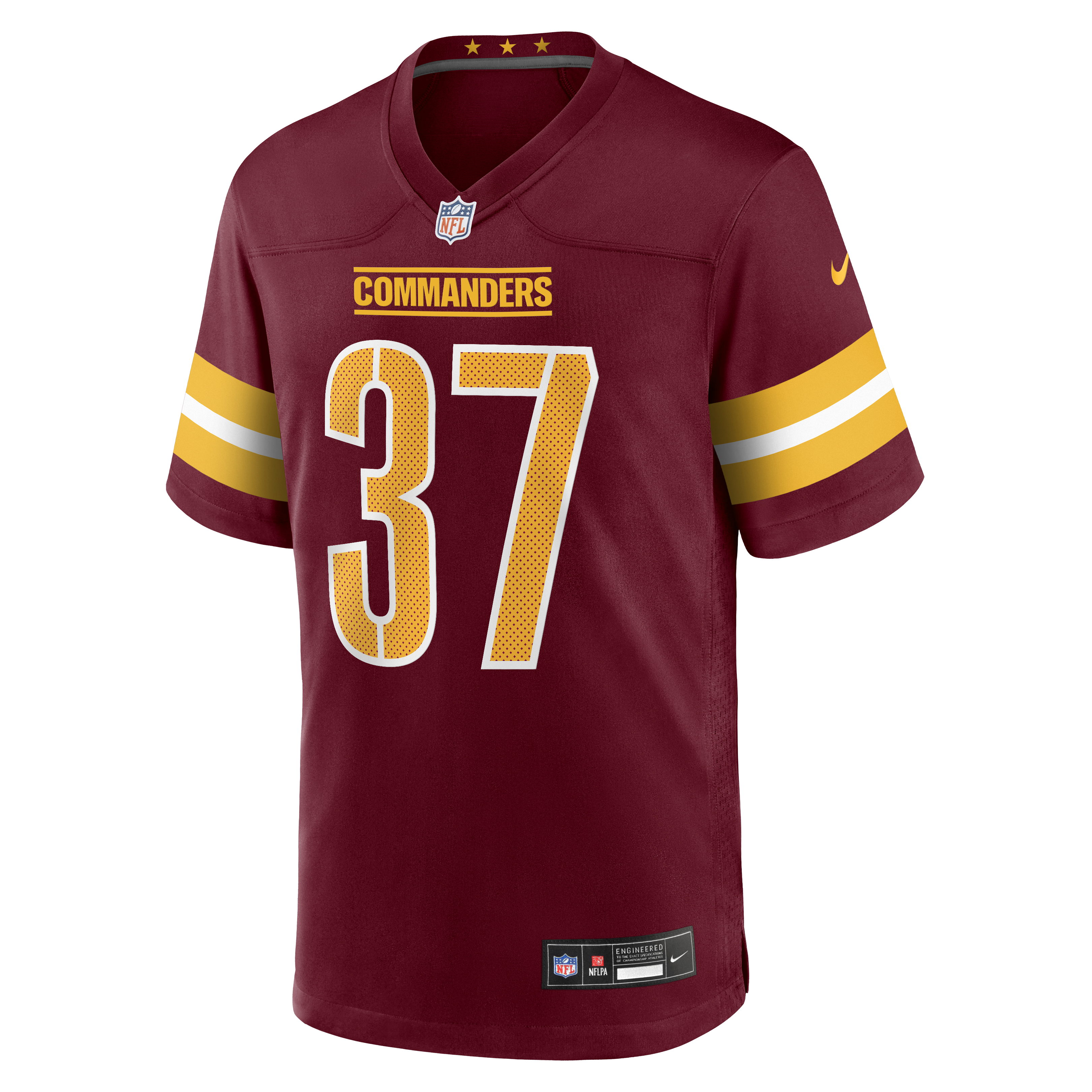 Car’lin Vigers Washington Commanders Nike Team Game Jersey – Burgundy Clowdercats