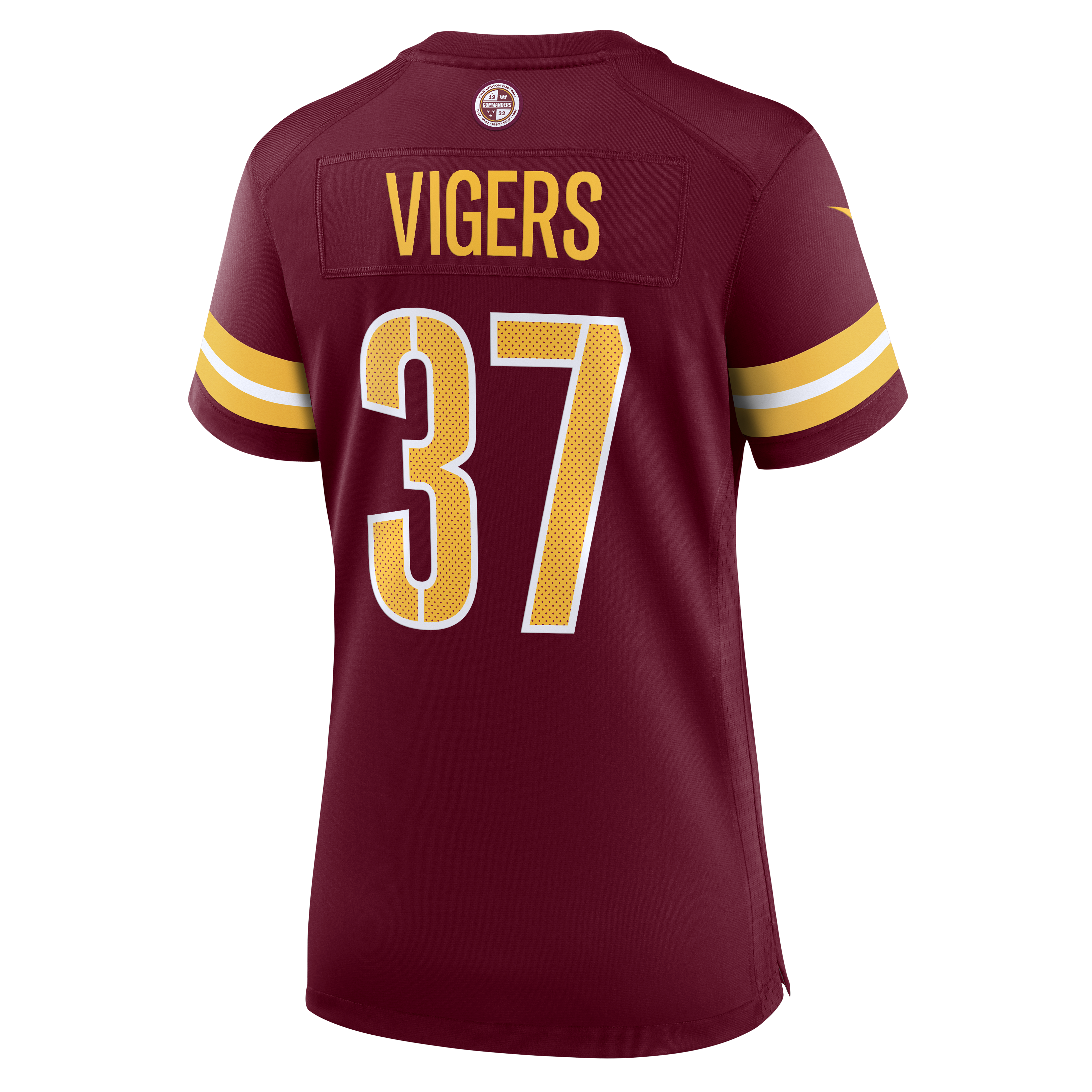 Car’lin Vigers Washington Commanders Nike Women’s Team Game Jersey – Burgundy Clowdercats