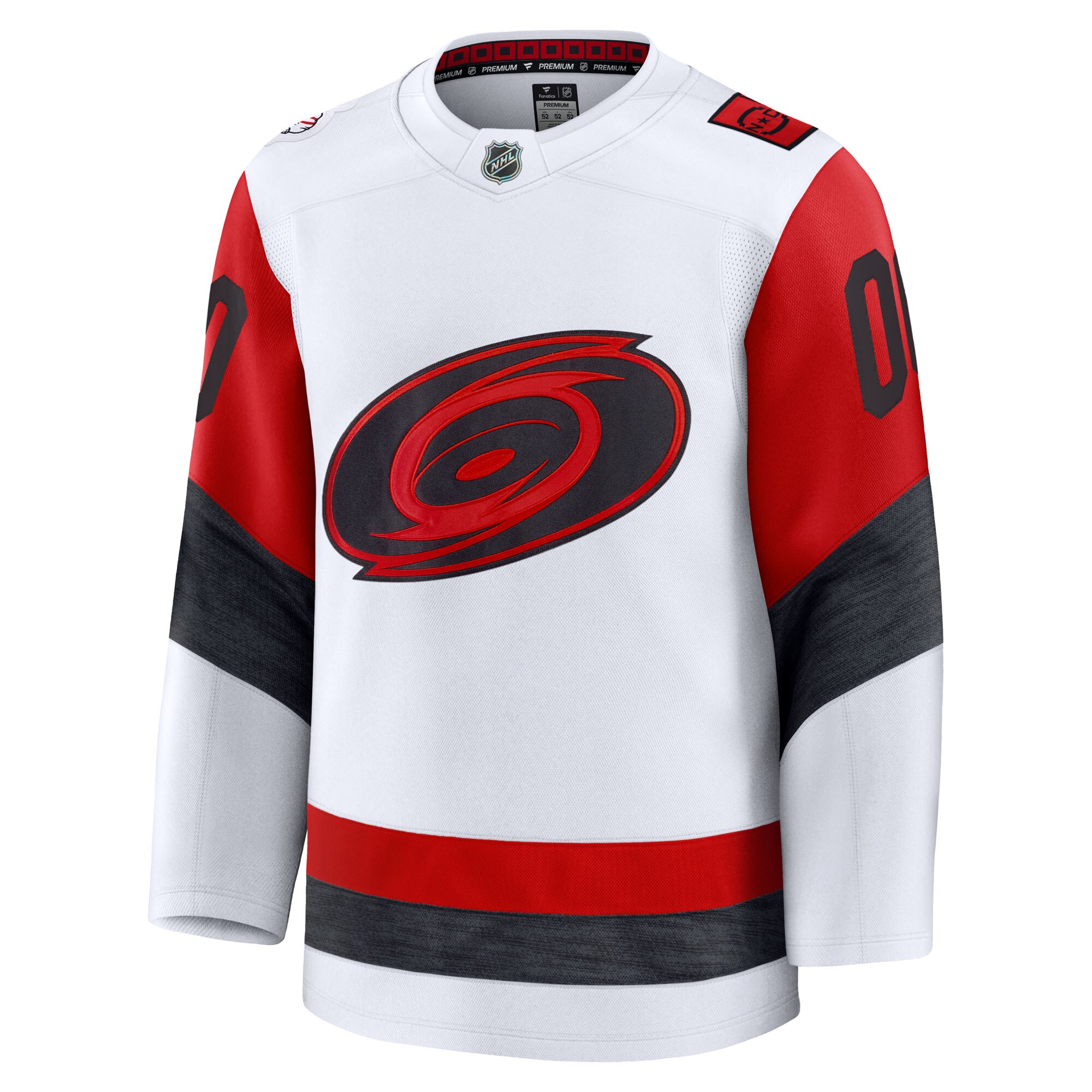 Carolina Hurricanes Fanatics Away Premium Custom Jersey – White Clowdercats
