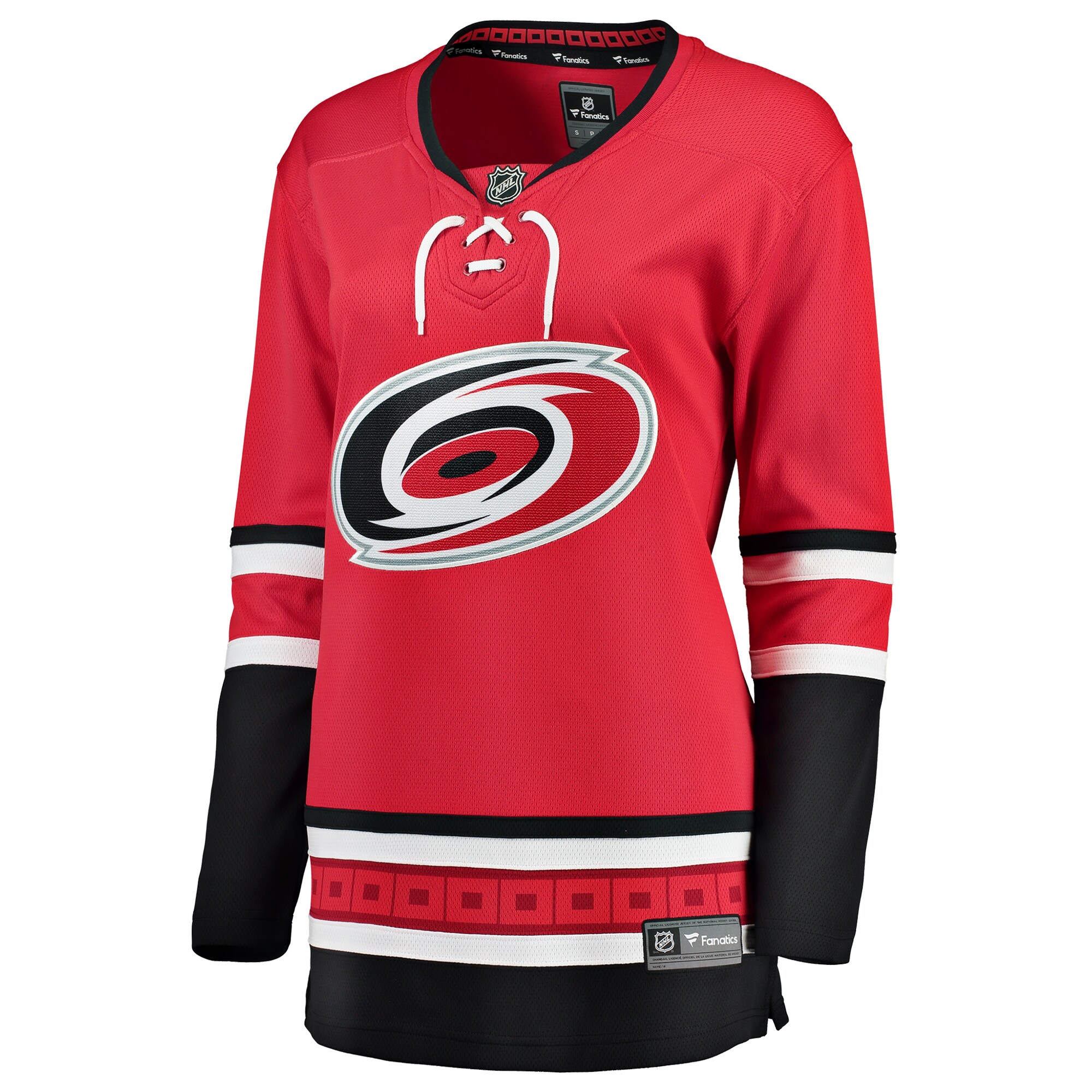 Carolina Hurricanes Fanatics Women’s Alternate Breakaway Jersey – Red Clowdercats