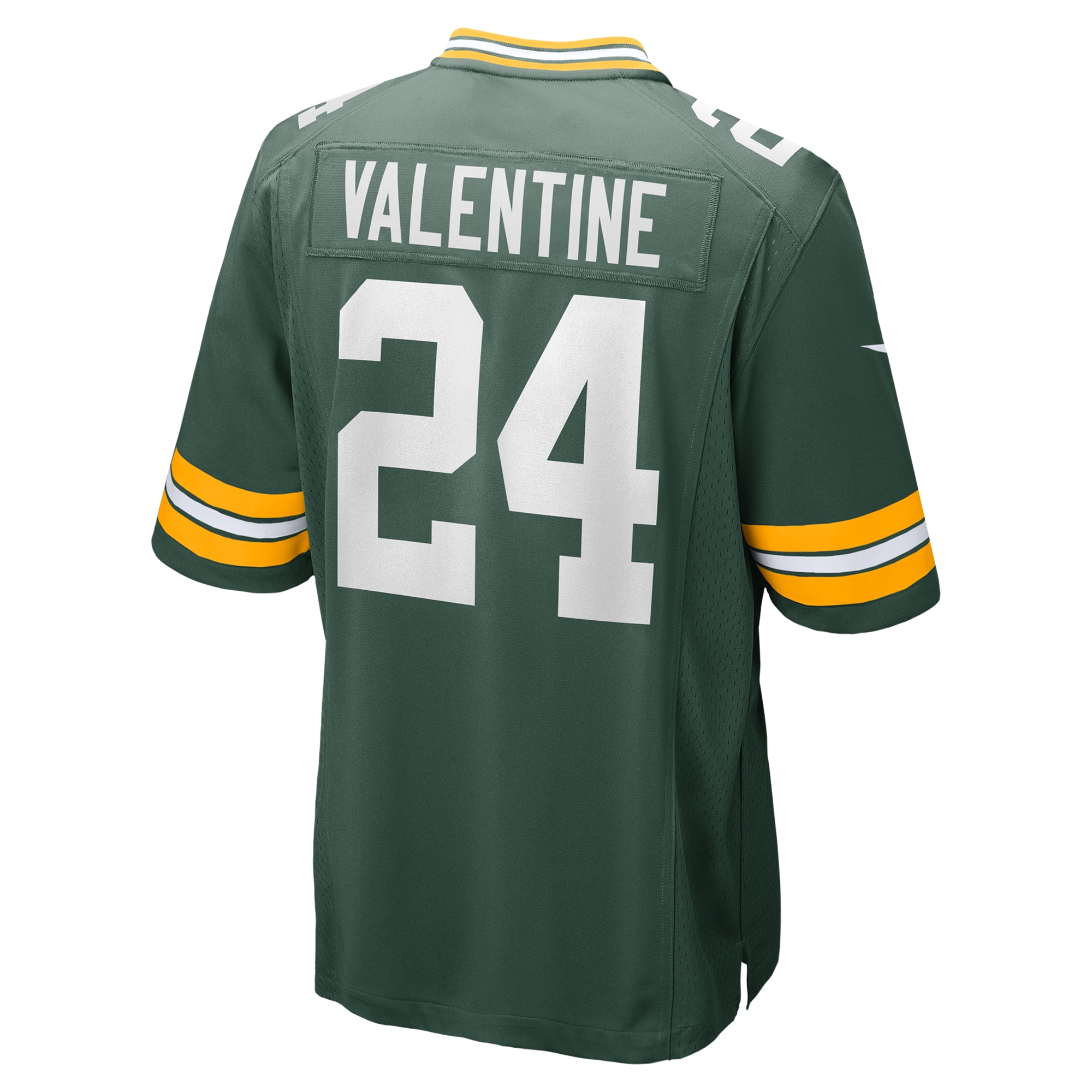 Carrington Valentine Green Bay Packers Nike Game Jersey – Green Clowdercats