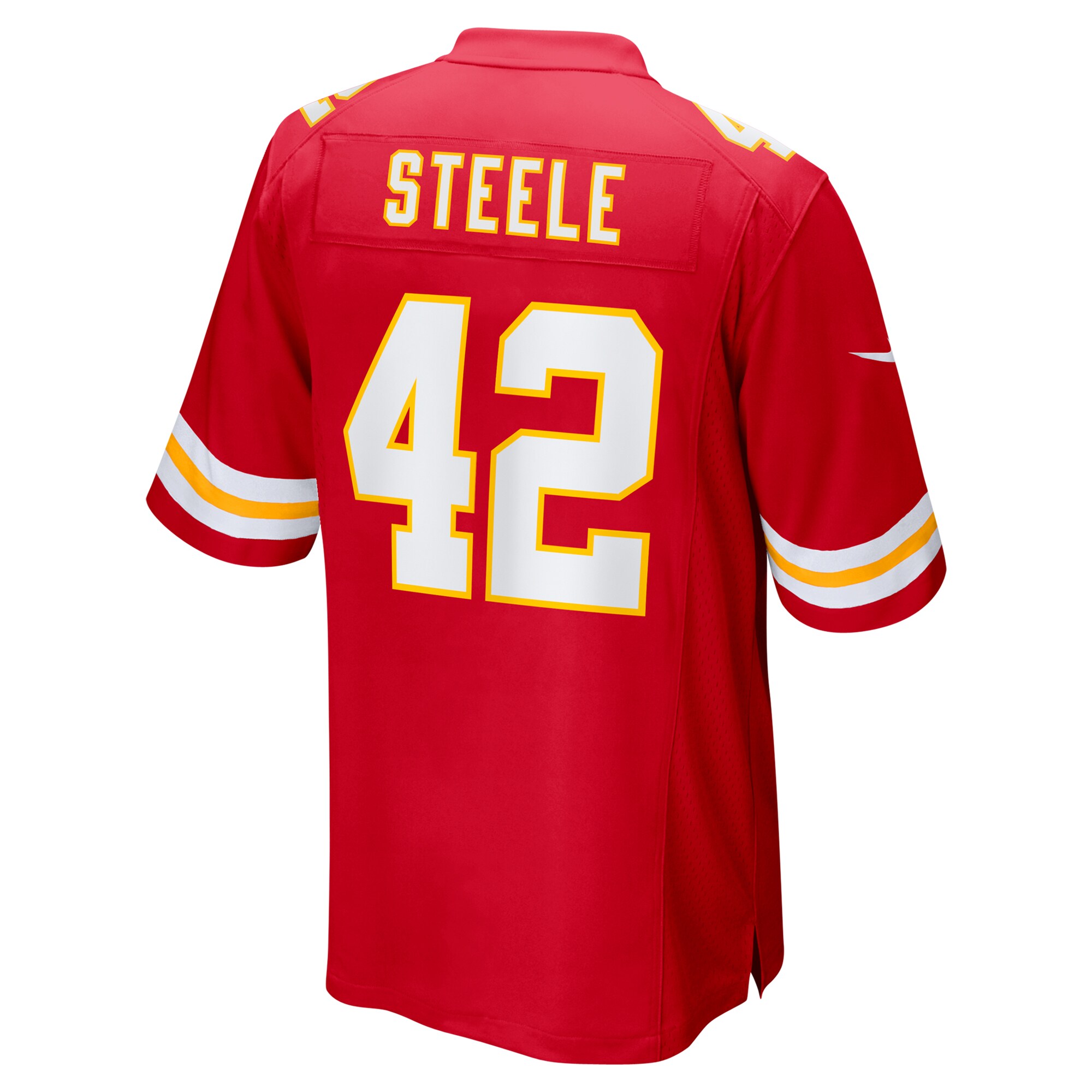 Carson Steele Kansas City Chiefs Nike Game Jersey – Red Clowdercats