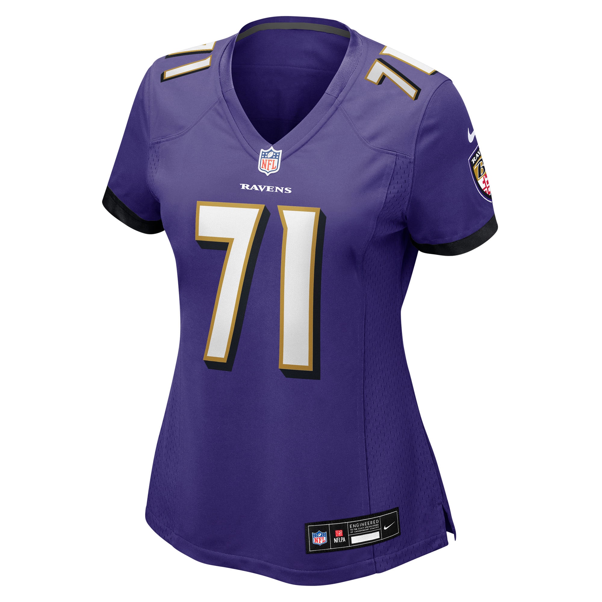 Carson Vinson Baltimore Ravens Nike Women’s Team Game Jersey – Purple Clowdercats