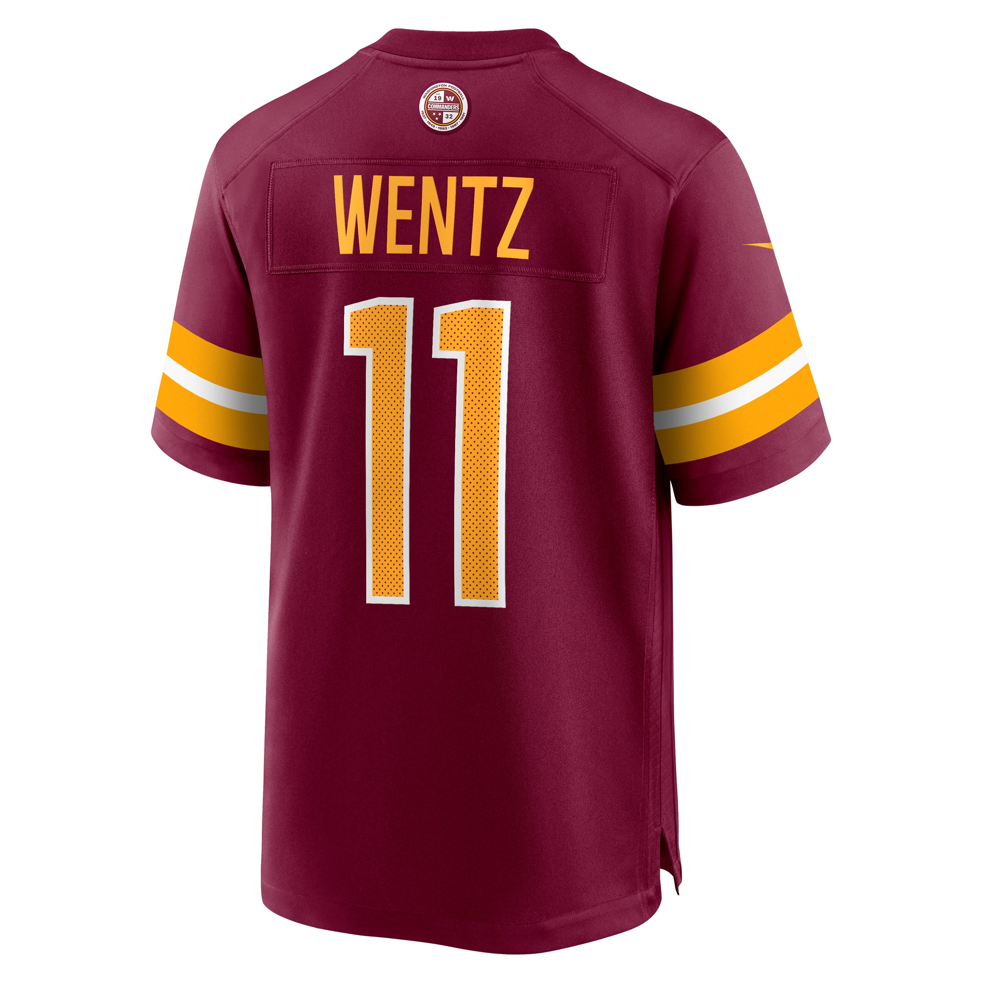 Carson Wentz Washington Commanders Nike Game Jersey – Burgundy Clowdercats