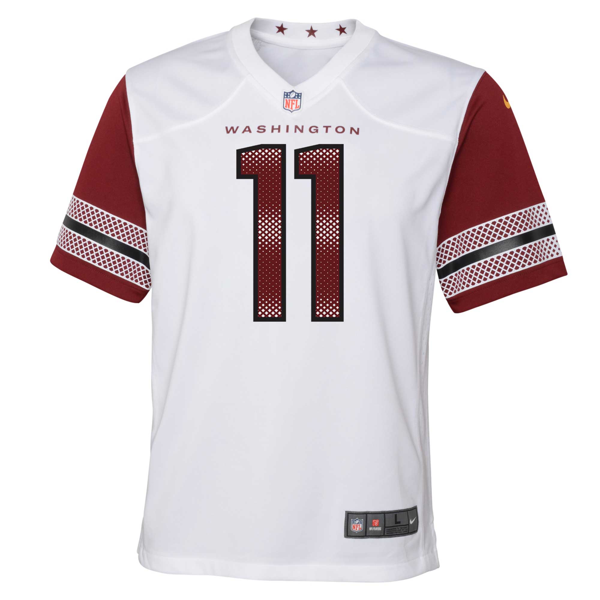Carson Wentz Washington Commanders Nike Youth Game Jersey – White Clowdercats