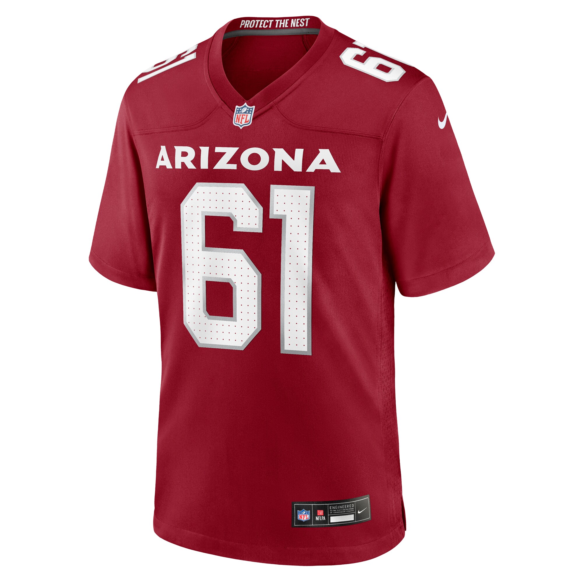 Carter O’Donnell Arizona Cardinals Nike Team Game Jersey – Cardinal Clowdercats