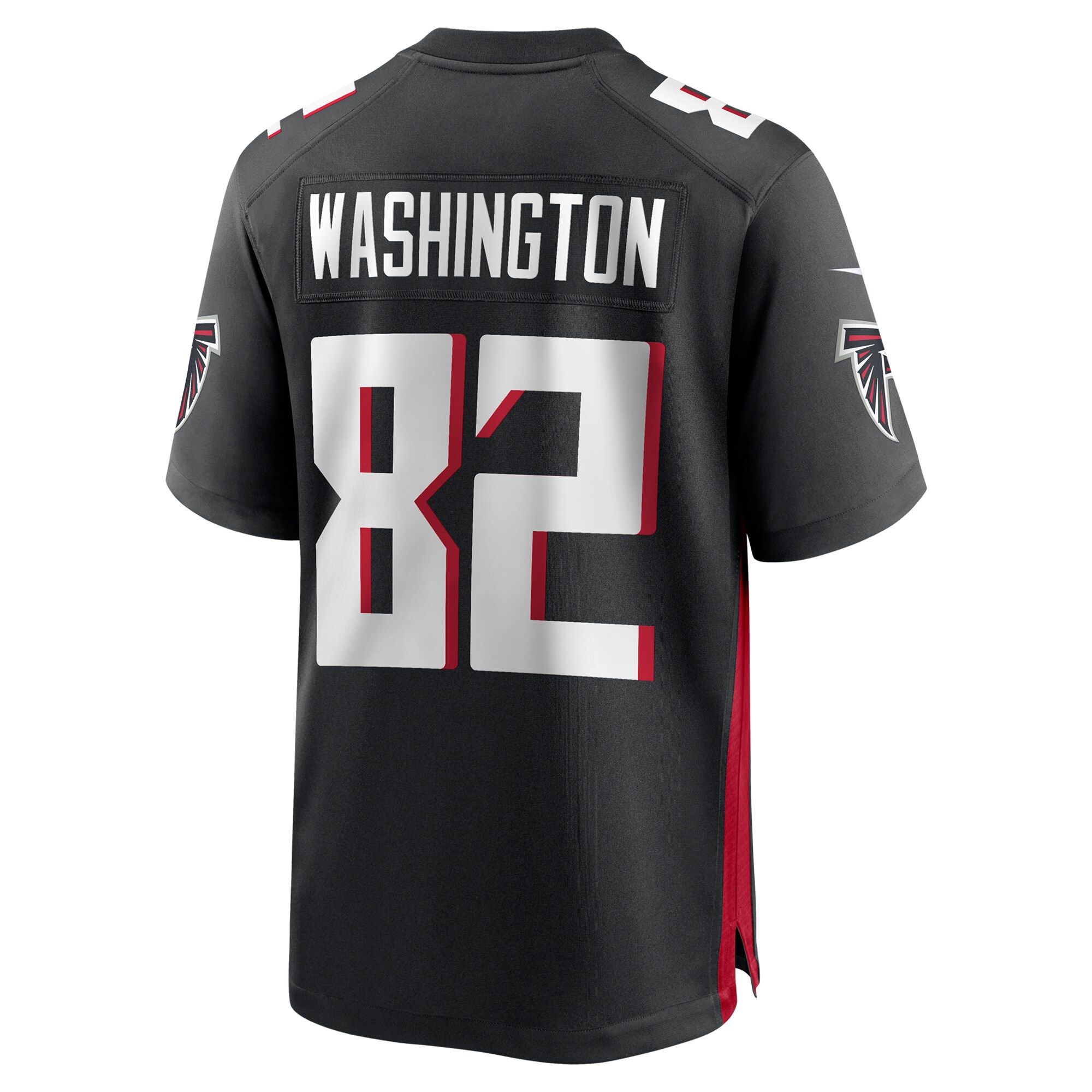 Casey Washington Atlanta Falcons Nike Team Game Jersey – Black Clowdercats