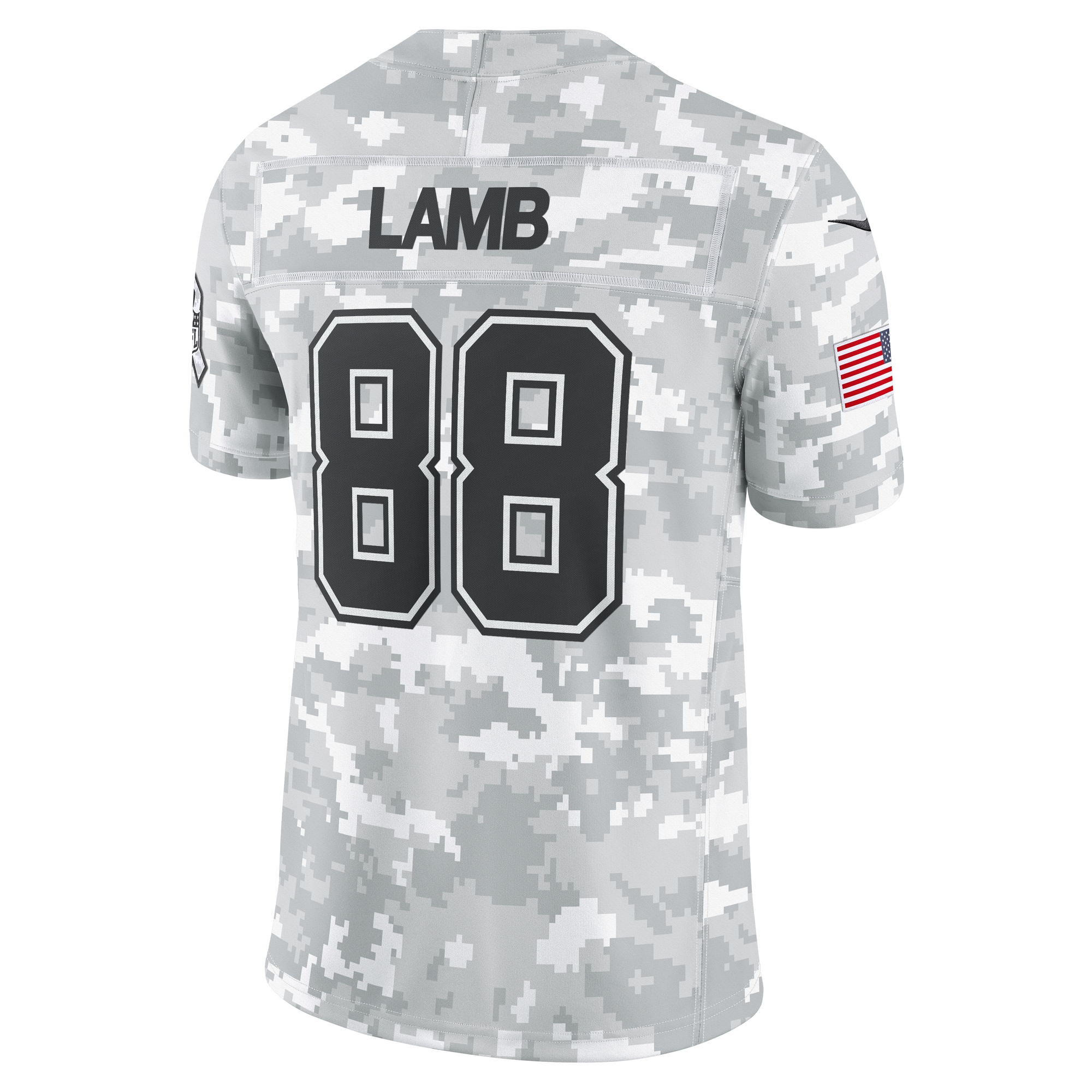 CeeDee Lamb Dallas Cowboys Nike 2024 Salute to Service Limited Jersey – Arctic Camo Clowdercats