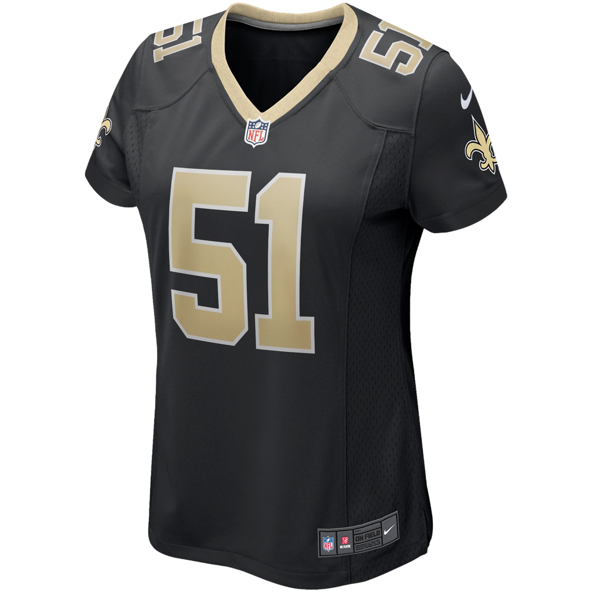 Cesar Ruiz New Orleans Saints Nike Women’s Game Jersey – Black Clowdercats
