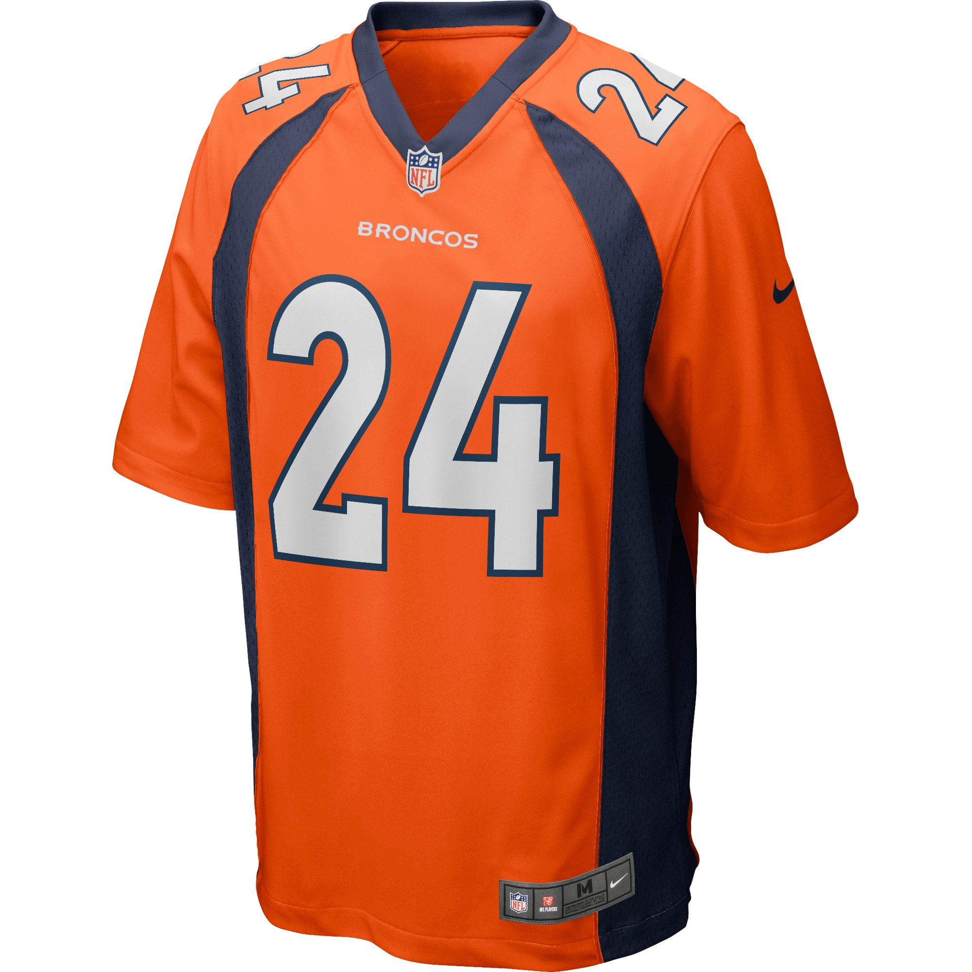 Champ Bailey Denver Broncos Nike Game Retired Player Jersey – Orange Clowdercats