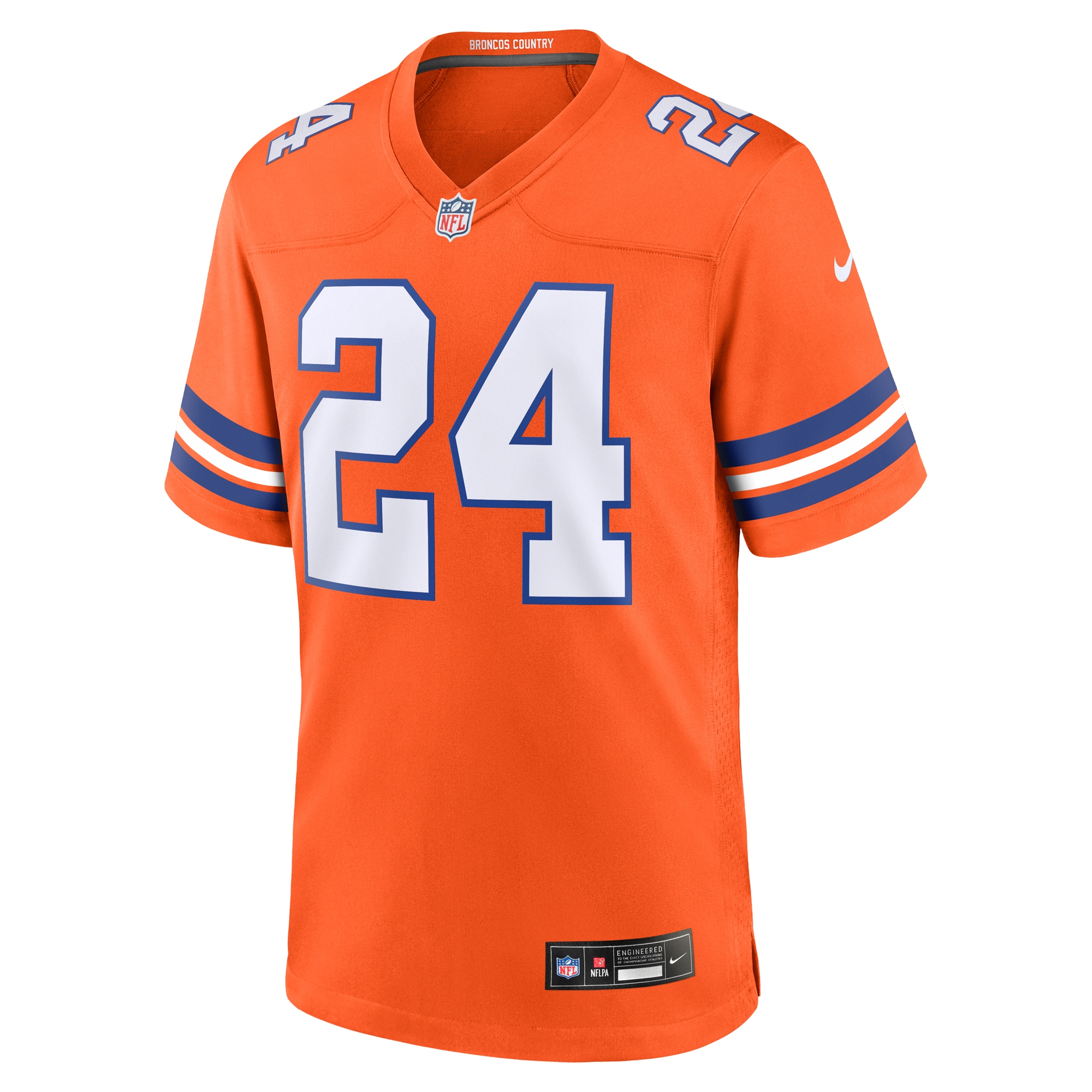 Champ Bailey Denver Broncos Nike Retired Player Alternate Game Jersey – Orange Clowdercats