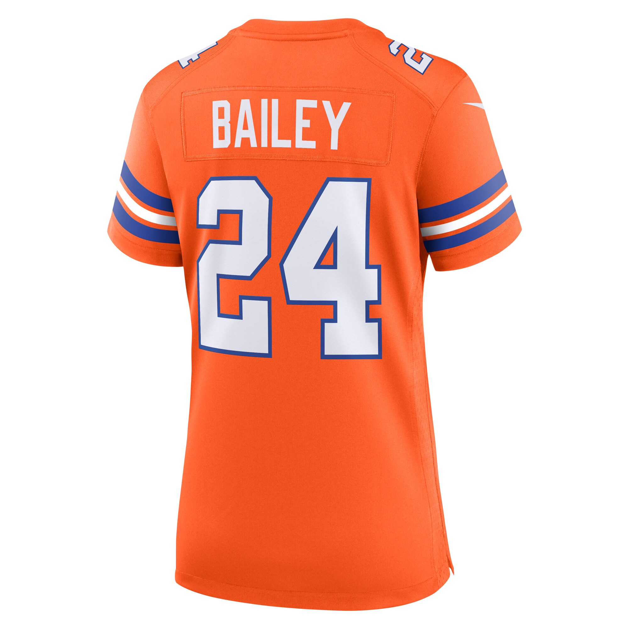 Champ Bailey Denver Broncos Nike Women’s Mile High Collection 1977 Throwback Retired Player Game Jersey – Orange Clowdercats