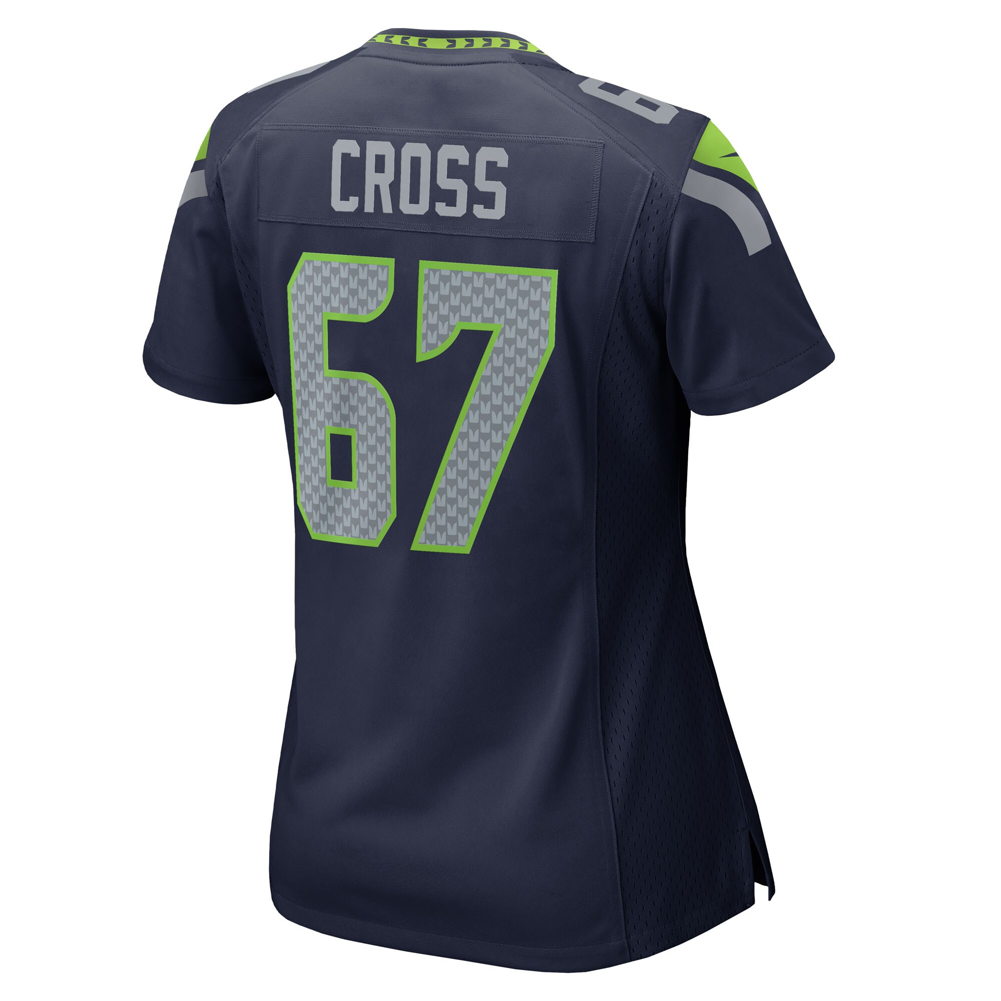 Charles Cross Seattle Seahawks Nike Women’s Team Game Jersey – College Navy Clowdercats