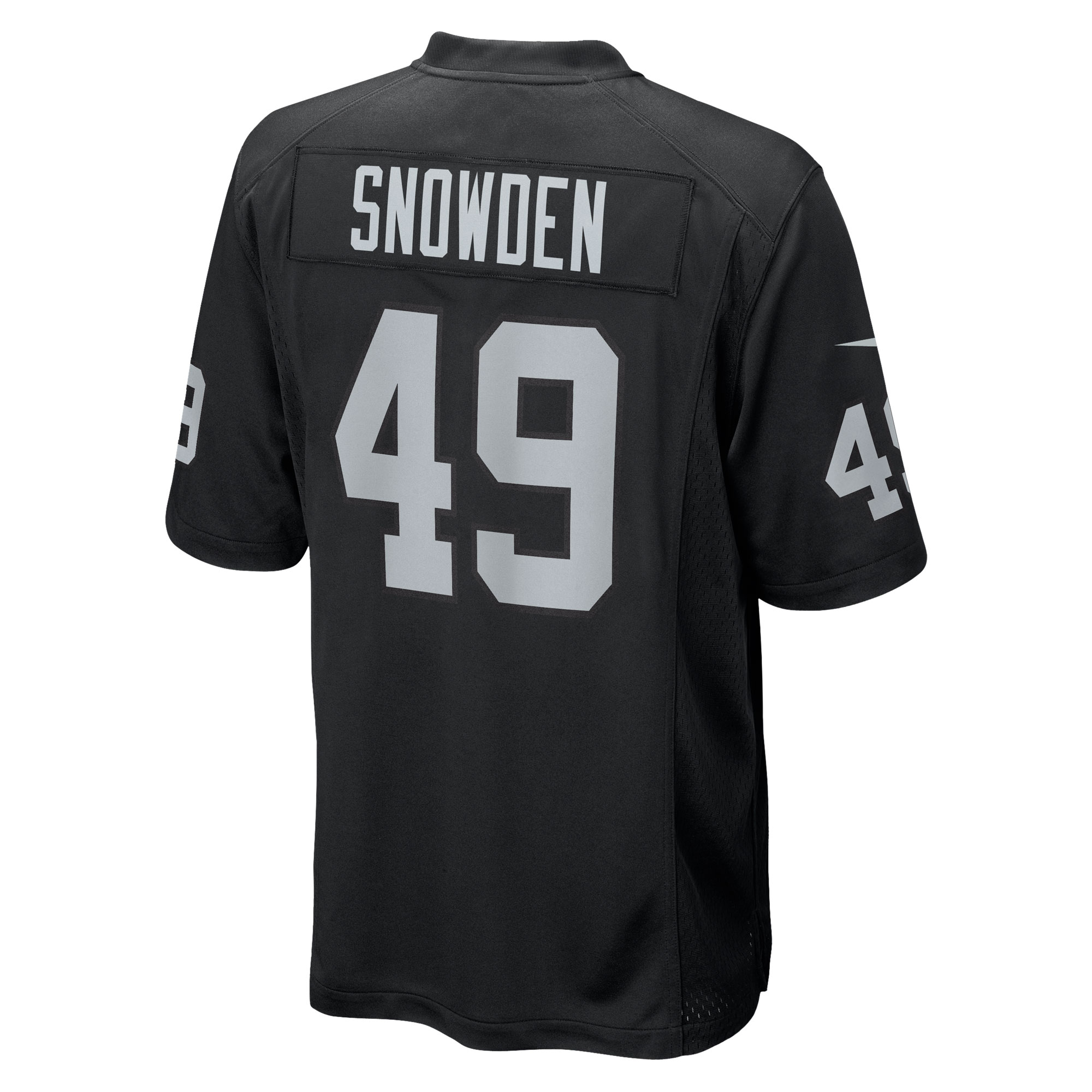 Charles Snowden Las Vegas Raiders Nike Team Game Jersey – Black Clowdercats