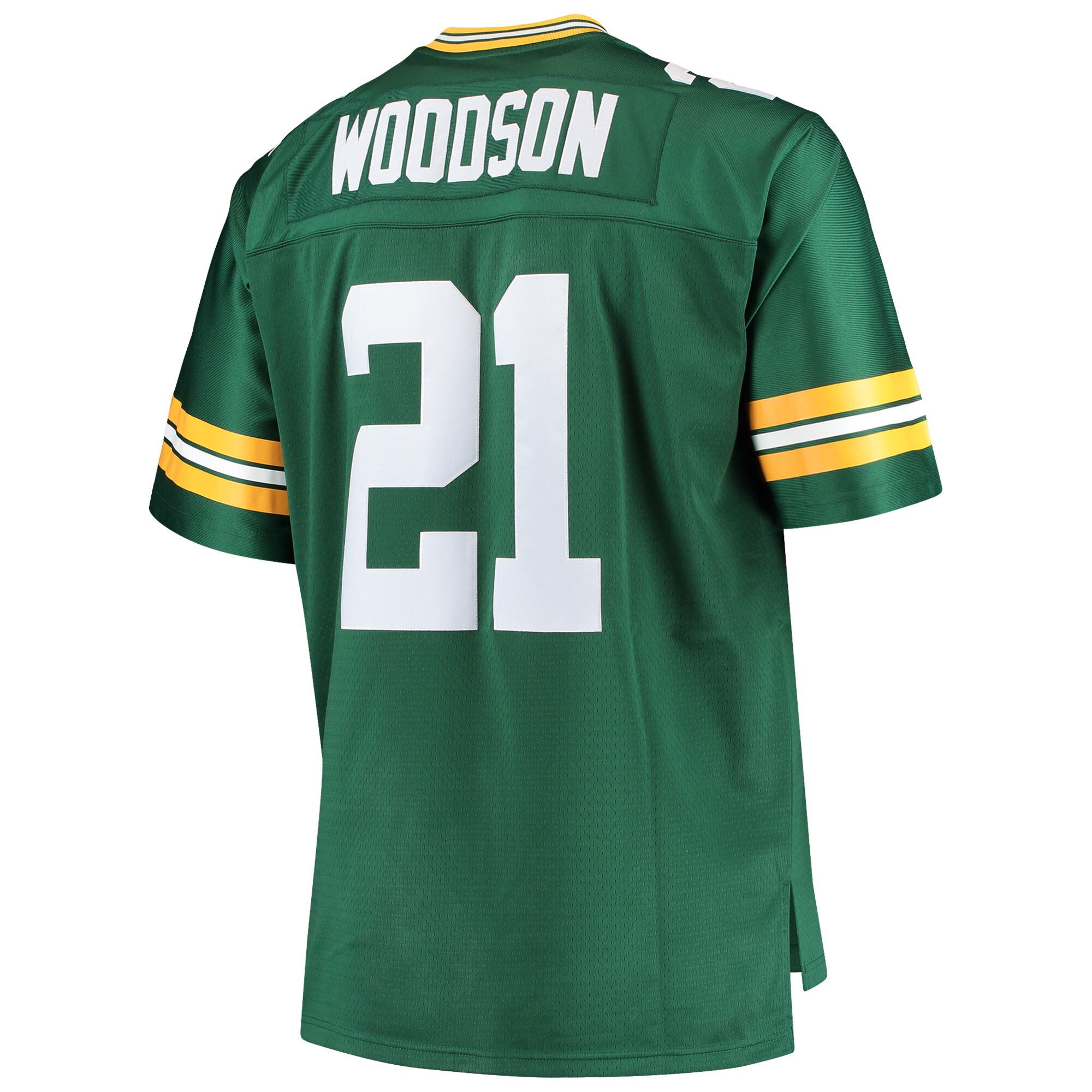 Charles Woodson Green Bay Packers Mitchell & Ness Big & Tall 2010 Retired Player Replica Jersey – Green Clowdercats