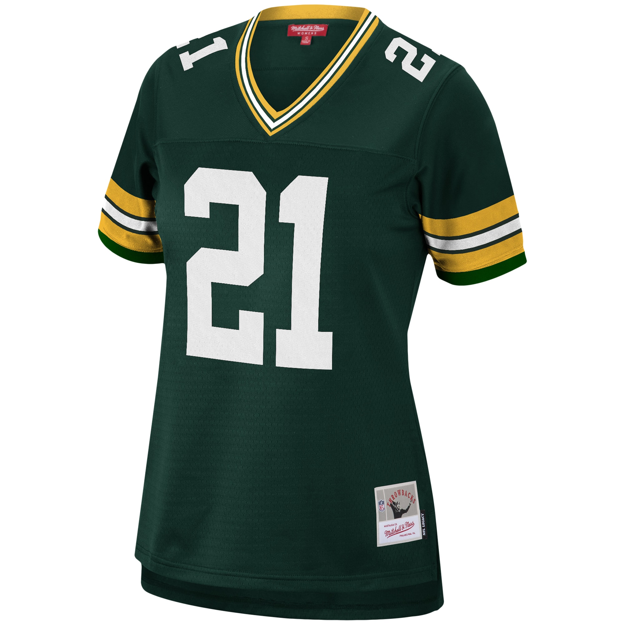 Charles Woodson Green Bay Packers Mitchell & Ness Women’s 2010 Legacy Replica Player Jersey – Green Clowdercats