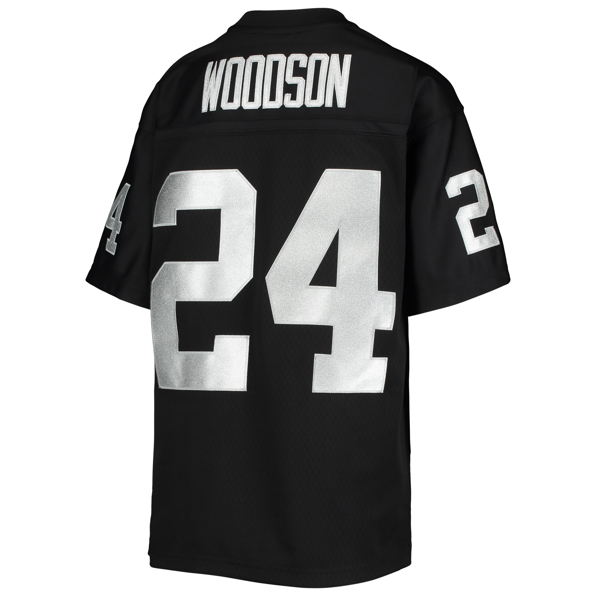 Charles Woodson Las Vegas Raiders Mitchell & Ness Youth 1998 Legacy Retired Player Jersey – Black Clowdercats