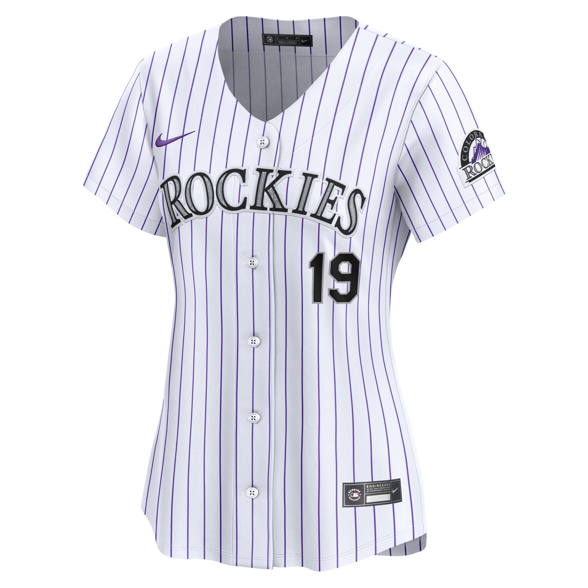 Charlie Blackmon Colorado Rockies Nike Women’s Home Limited Player Jersey – White