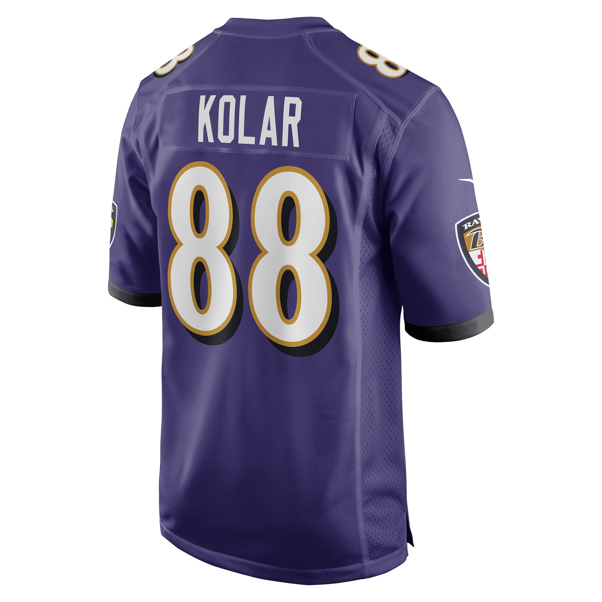 Charlie Kolar Baltimore Ravens Nike Player Game Jersey – Purple Clowdercats