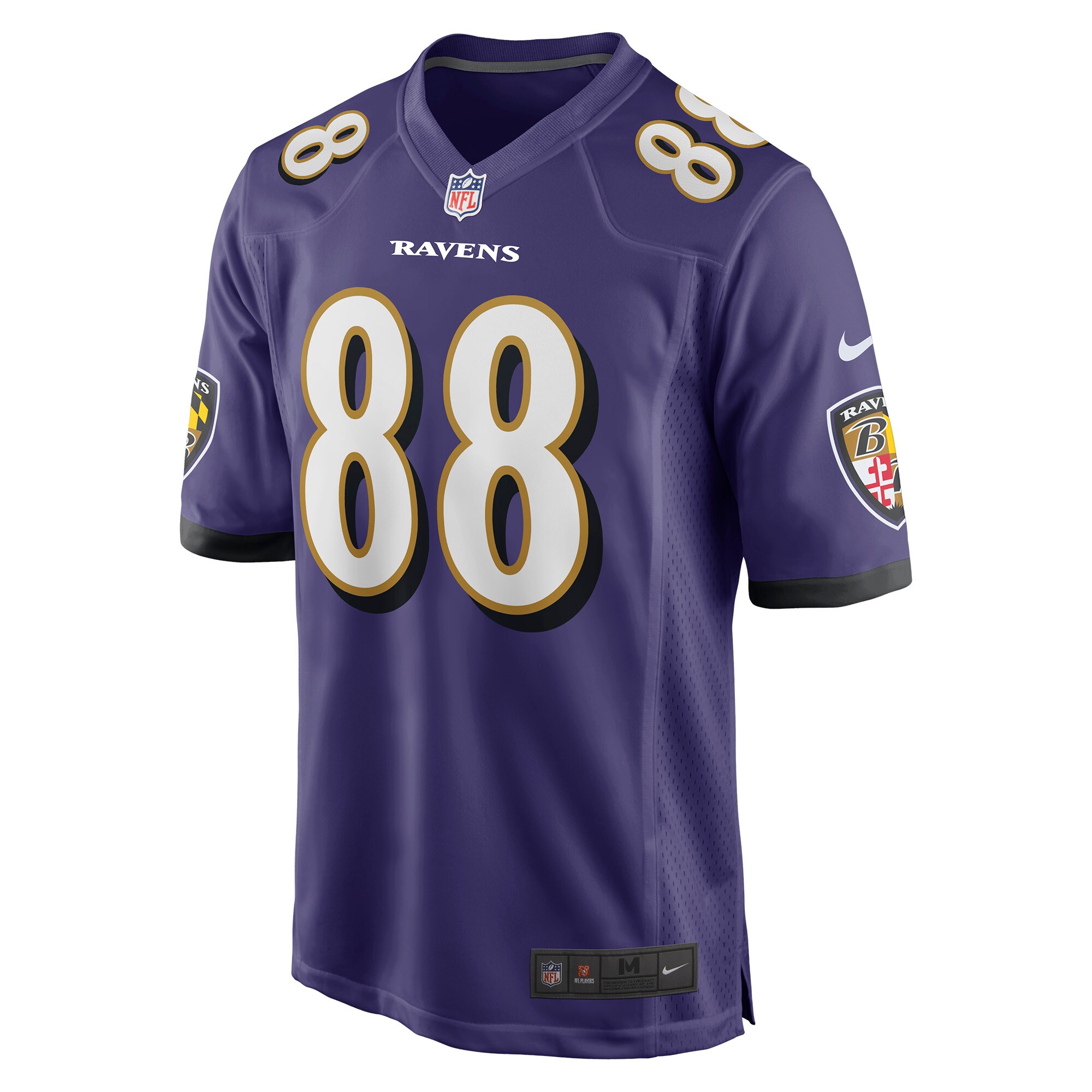 Charlie Kolar Baltimore Ravens Nike Player Game Jersey – Purple Clowdercats
