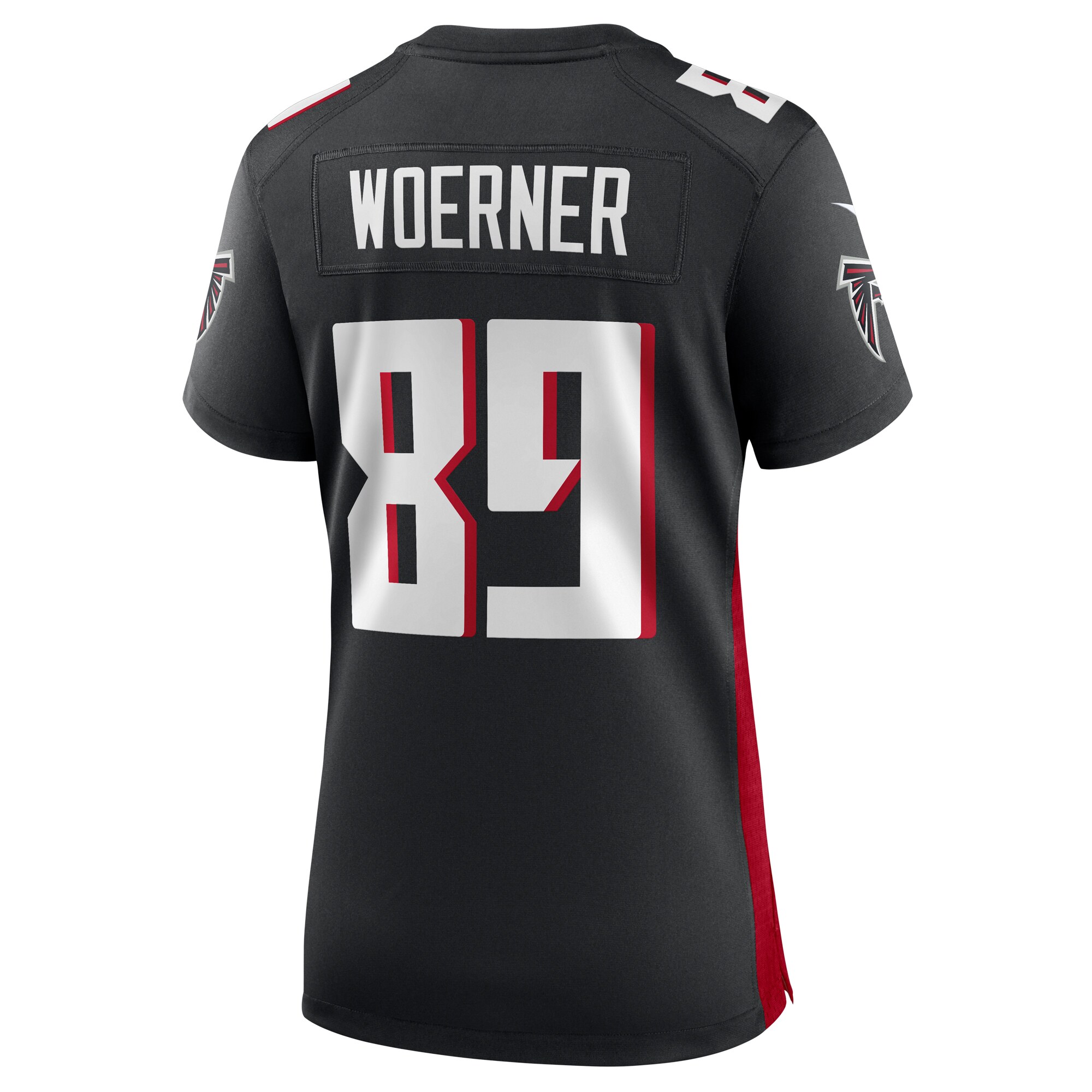 Charlie Woerner Atlanta Falcons Nike Women’s Game Jersey – Black Clowdercats