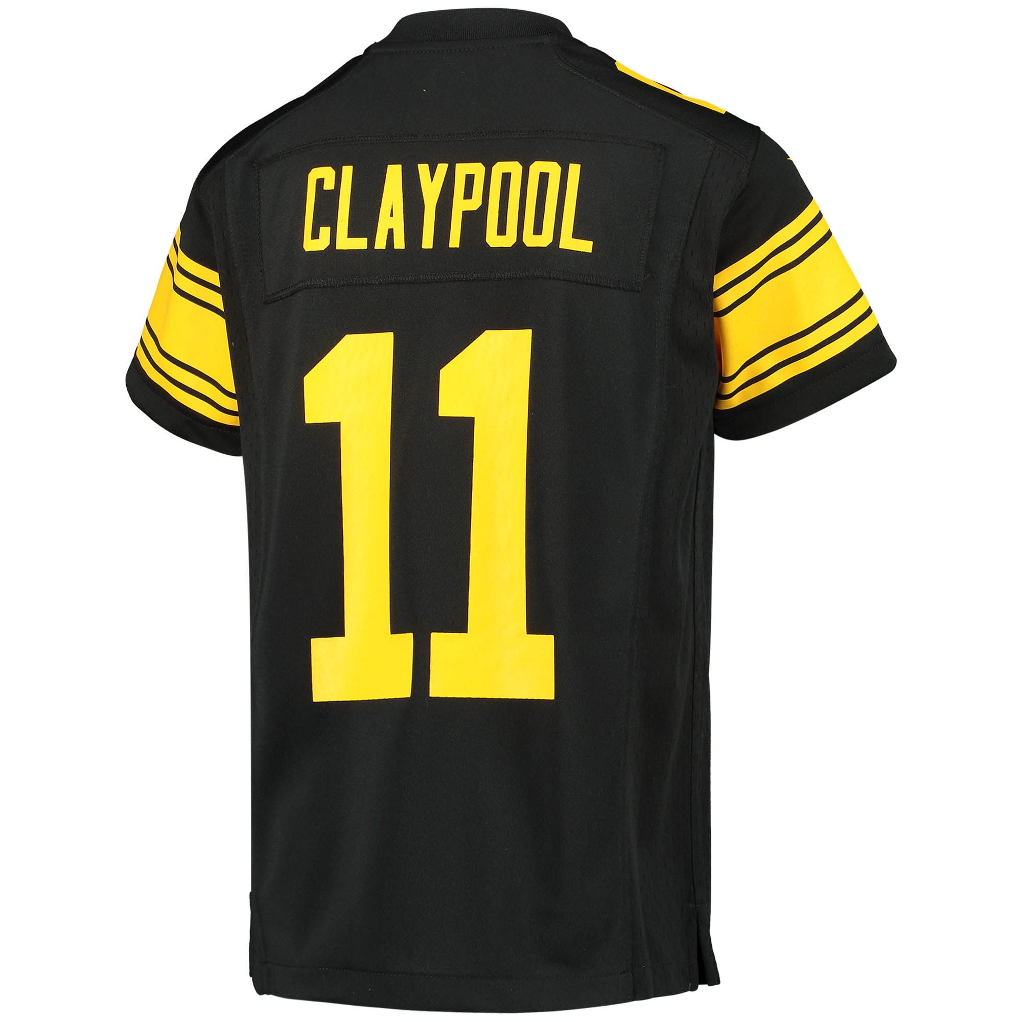 Chase Claypool Pittsburgh Steelers Nike Youth Alternate Player Game Jersey – Black Clowdercats