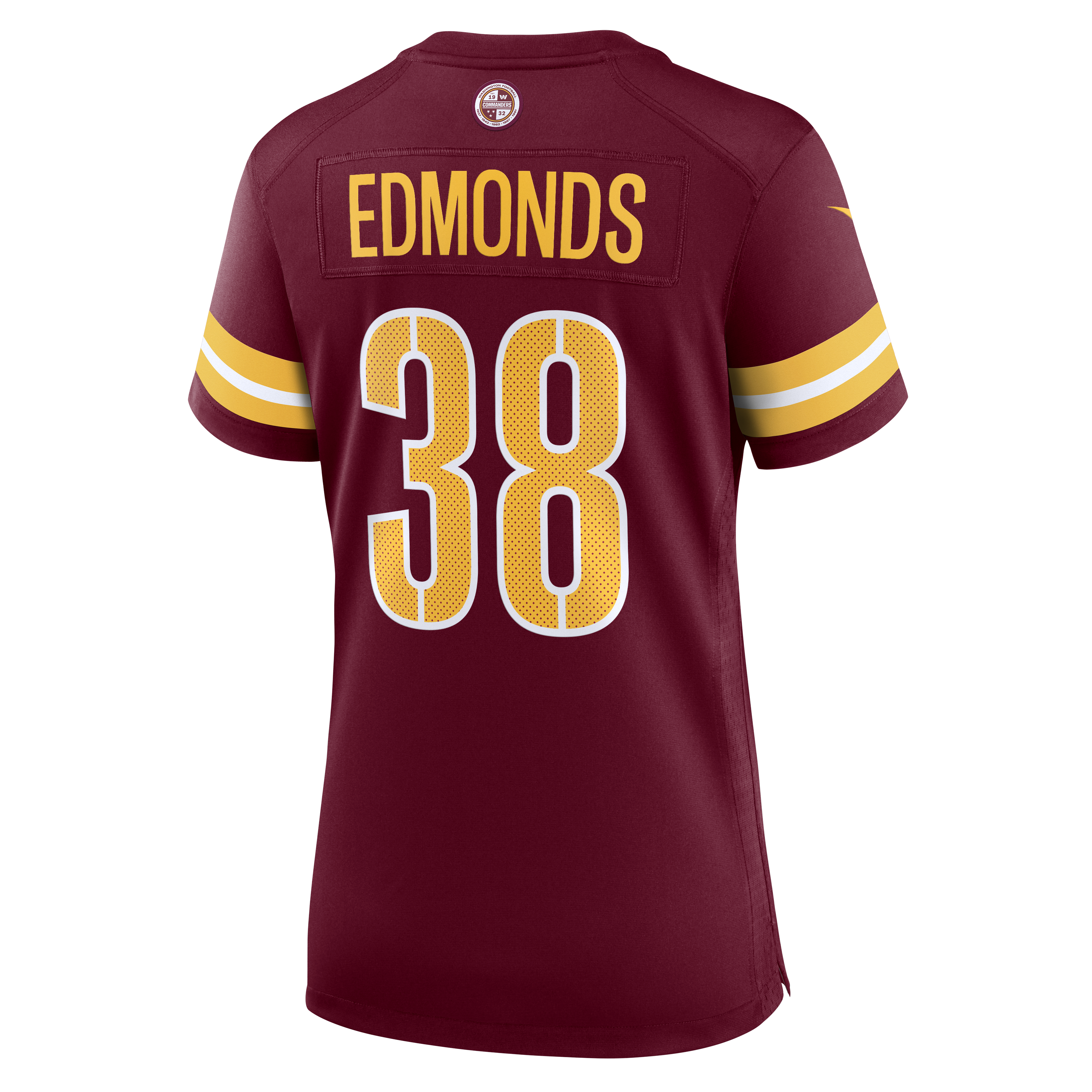 Chase Edmonds Washington Commanders Nike Women’s Team Game Jersey – Burgundy Clowdercats