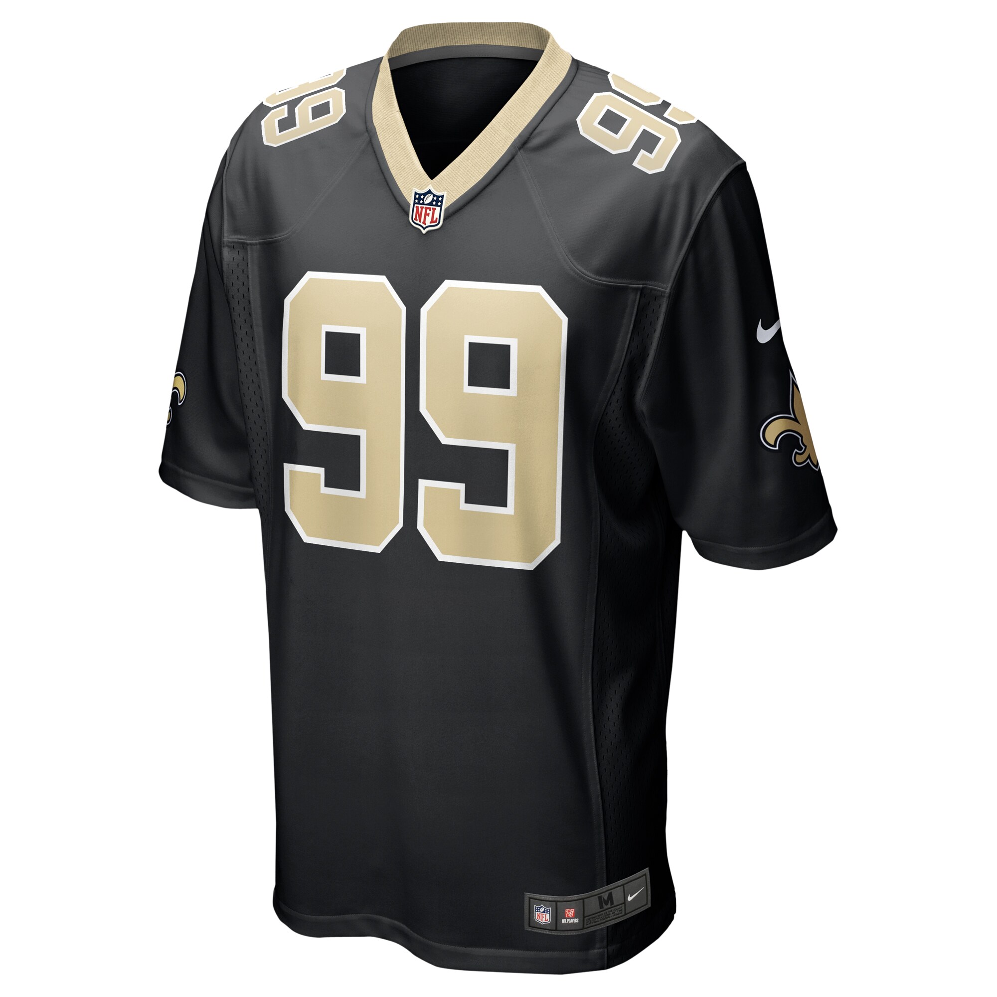 Chase Young New Orleans Saints Nike Game Jersey – Black Clowdercats