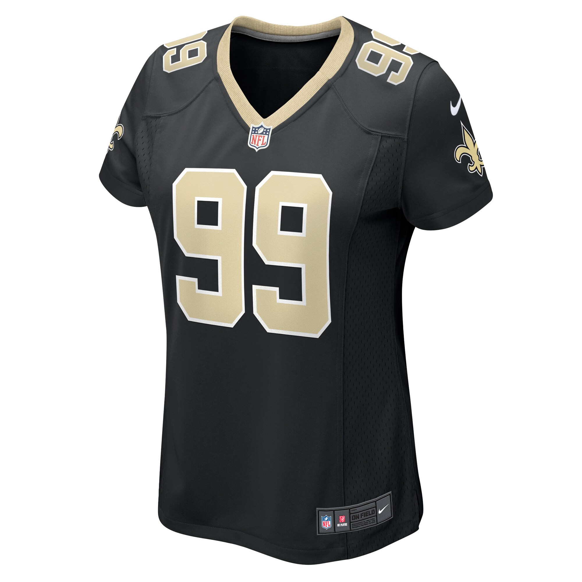 Chase Young New Orleans Saints Nike Women’s Game Jersey – Black Clowdercats